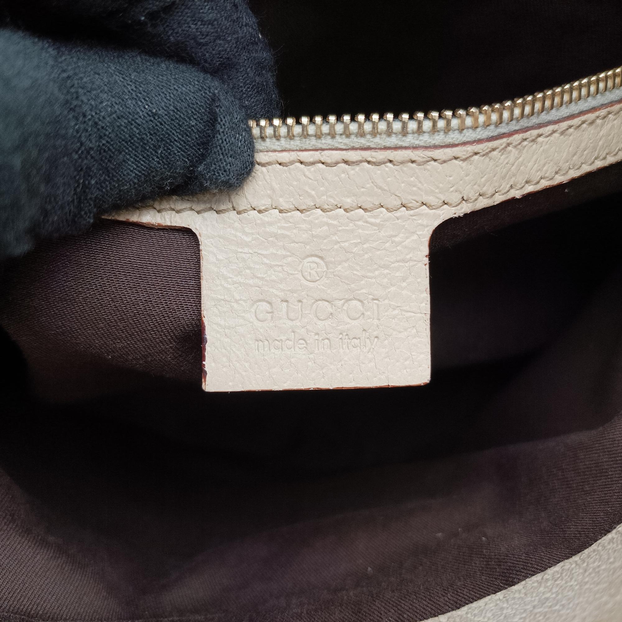 Pre-owned Gucci Horsebit Hobo Pink x Beige Suede×leather 137388 shoulderbag | stylenewstar