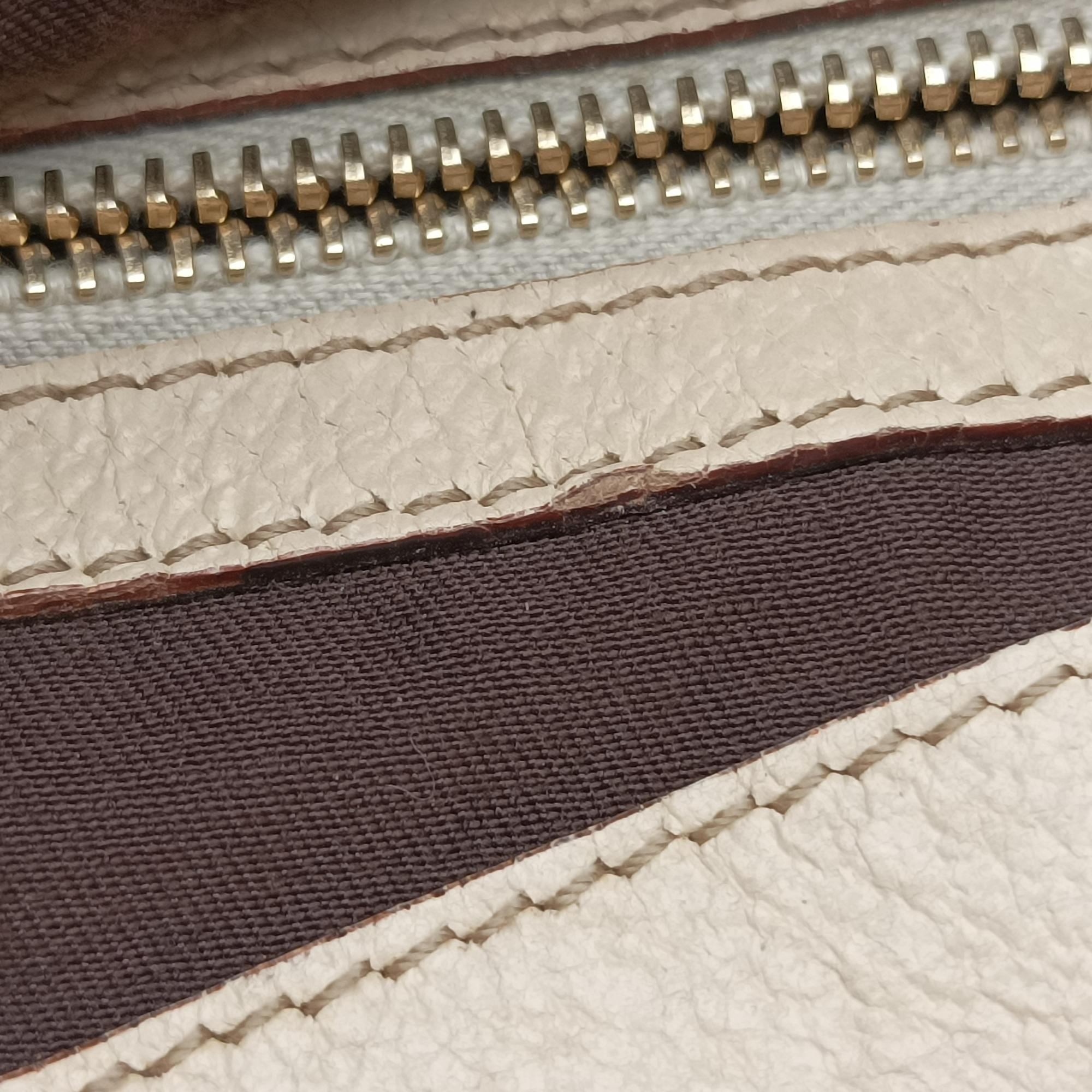 Pre-owned Gucci Horsebit Hobo Pink x Beige Suede×leather 137388 shoulderbag | stylenewstar
