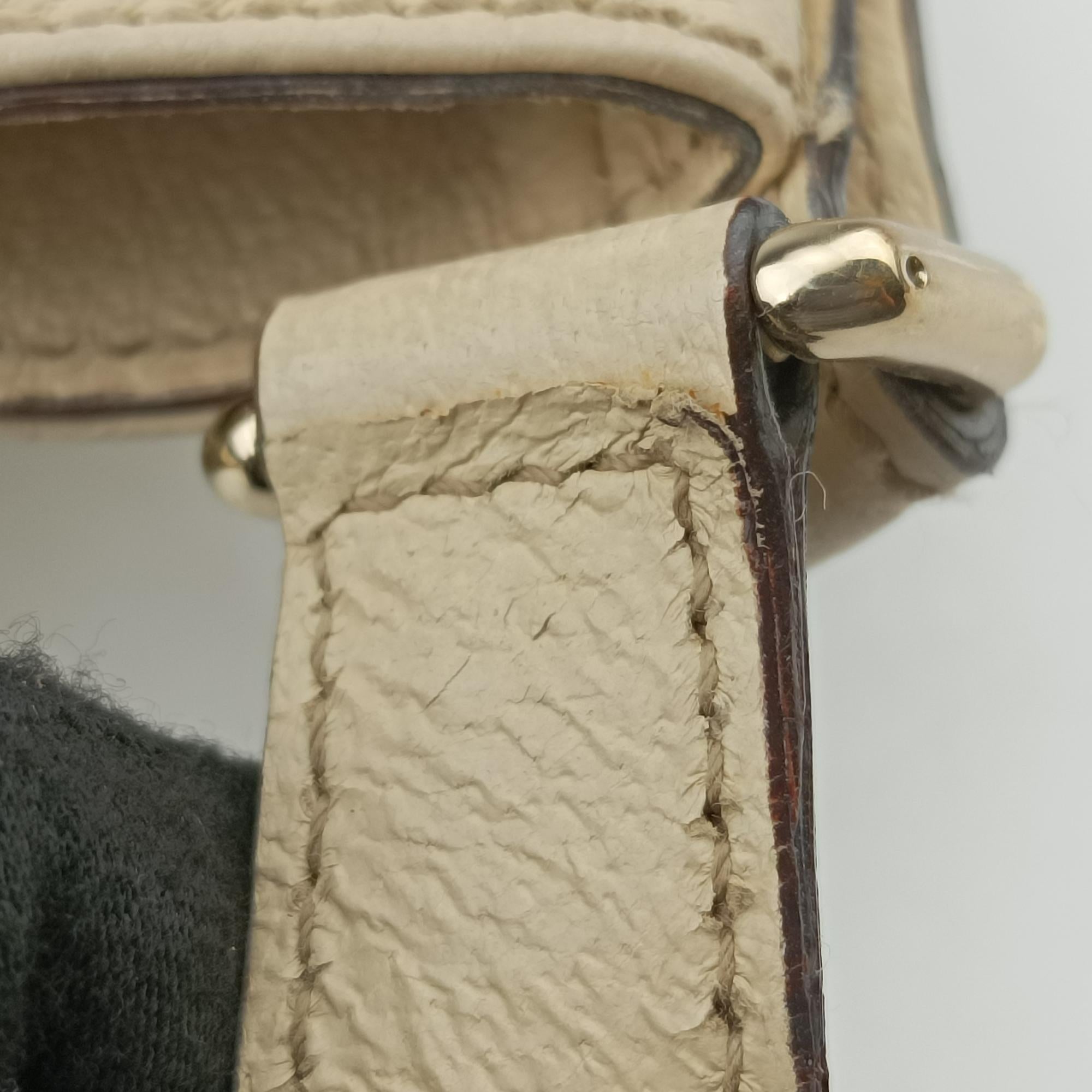 Pre-owned Gucci Horsebit Hobo Pink x Beige Suede×leather 137388 shoulderbag | stylenewstar