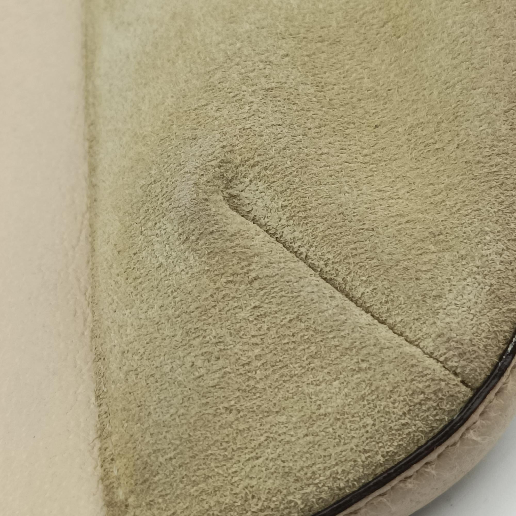Pre-owned Gucci Horsebit Hobo Pink x Beige Suede×leather 137388 shoulderbag | stylenewstar