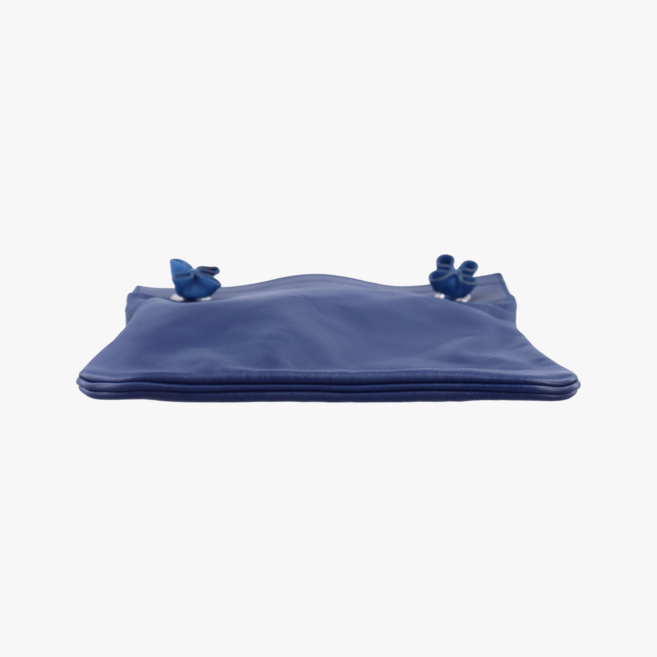 Pre-owned Hermes Sac Aline mini Blue leather  shoulderbag | stylenewstar