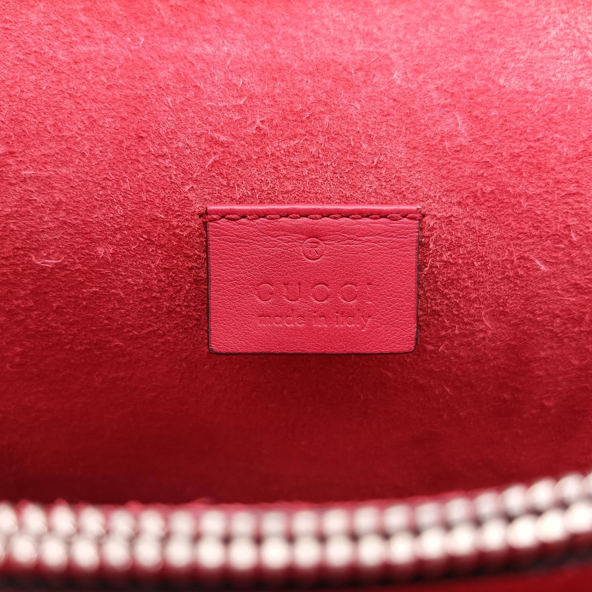 Vintage Gucci Dionysus beige×red PVC coated canvas×suede 400249 shoulderbag | stylenewstar