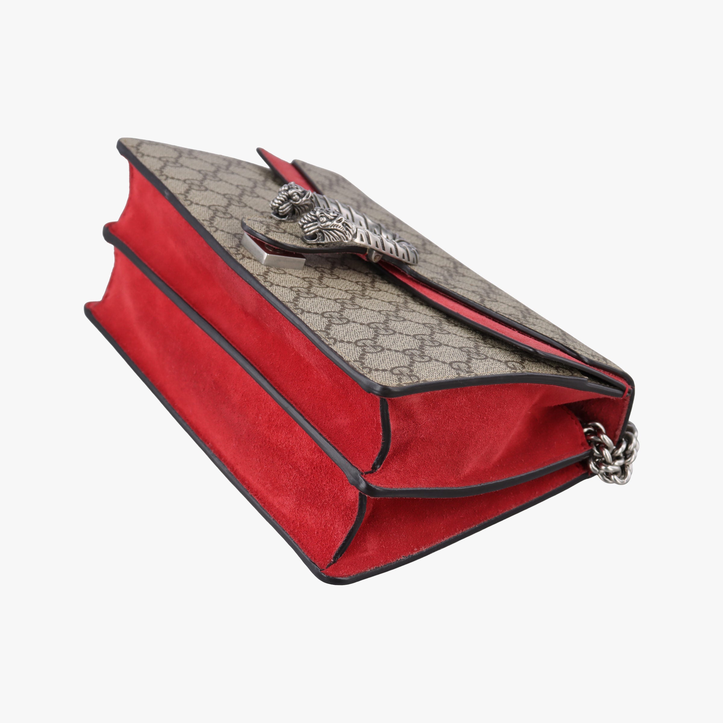 Vintage Gucci Dionysus beige×red PVC coated canvas×suede 400249 shoulderbag | stylenewstar