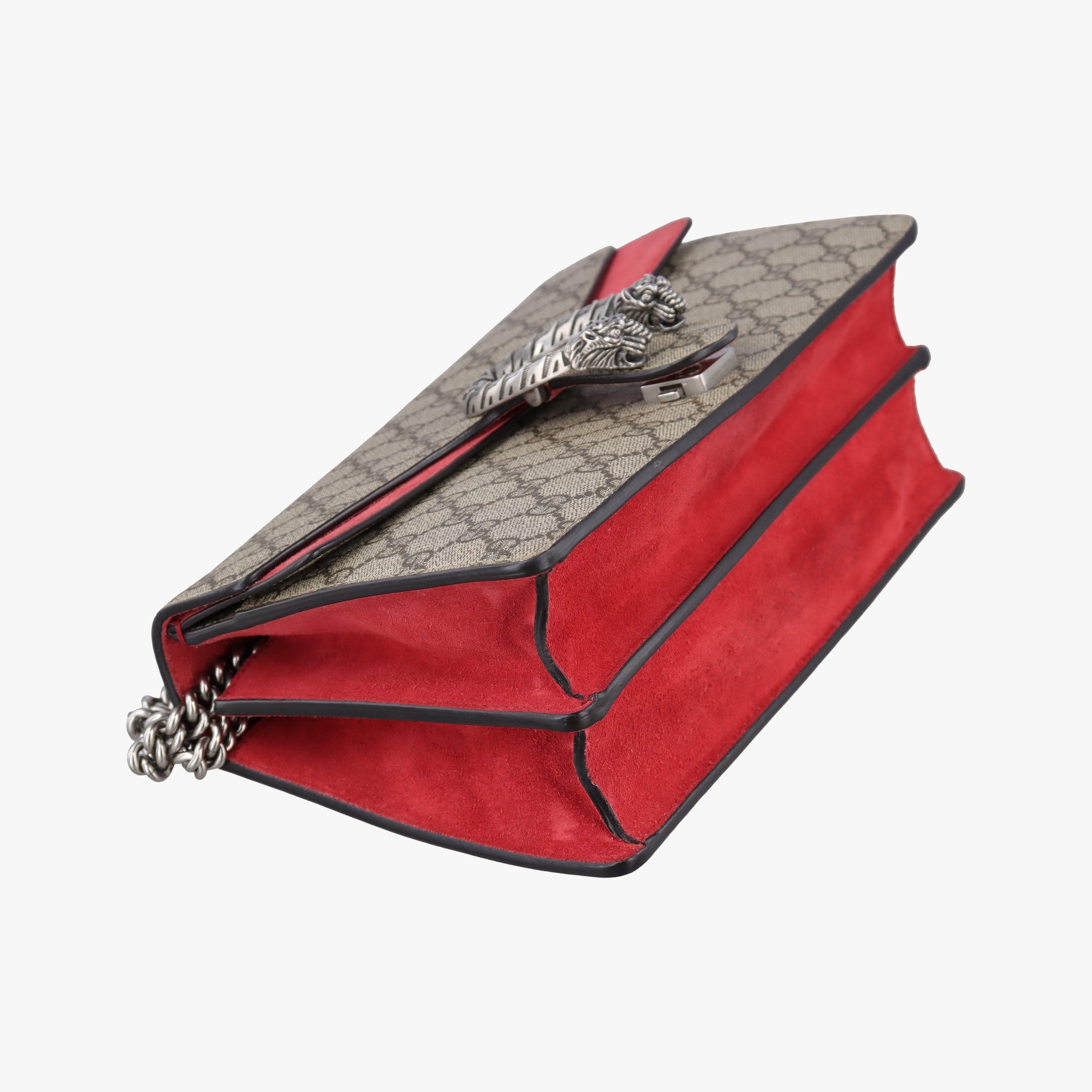 Vintage Gucci Dionysus beige×red PVC coated canvas×suede 400249 shoulderbag | stylenewstar