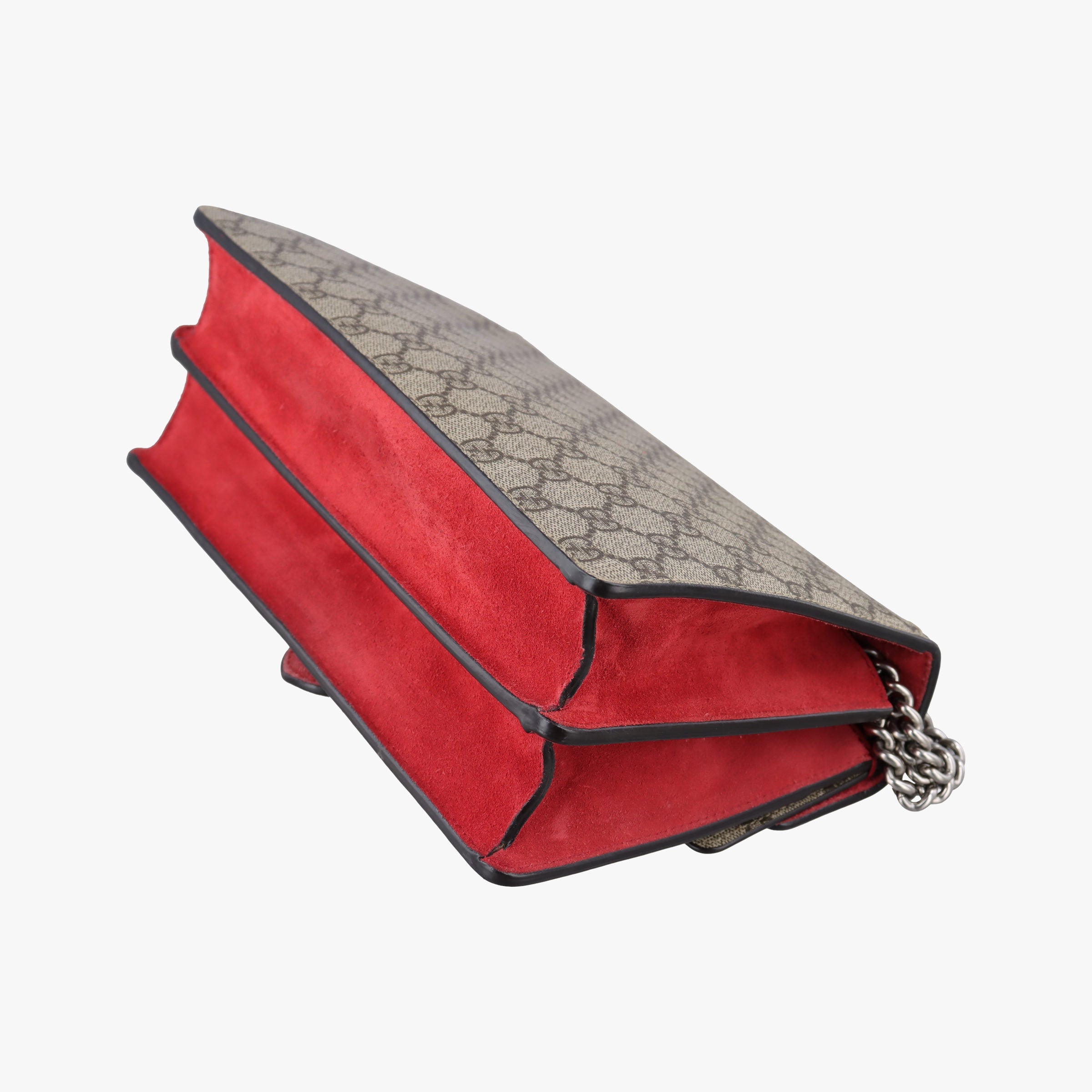 Vintage Gucci Dionysus beige×red PVC coated canvas×suede 400249 shoulderbag | stylenewstar