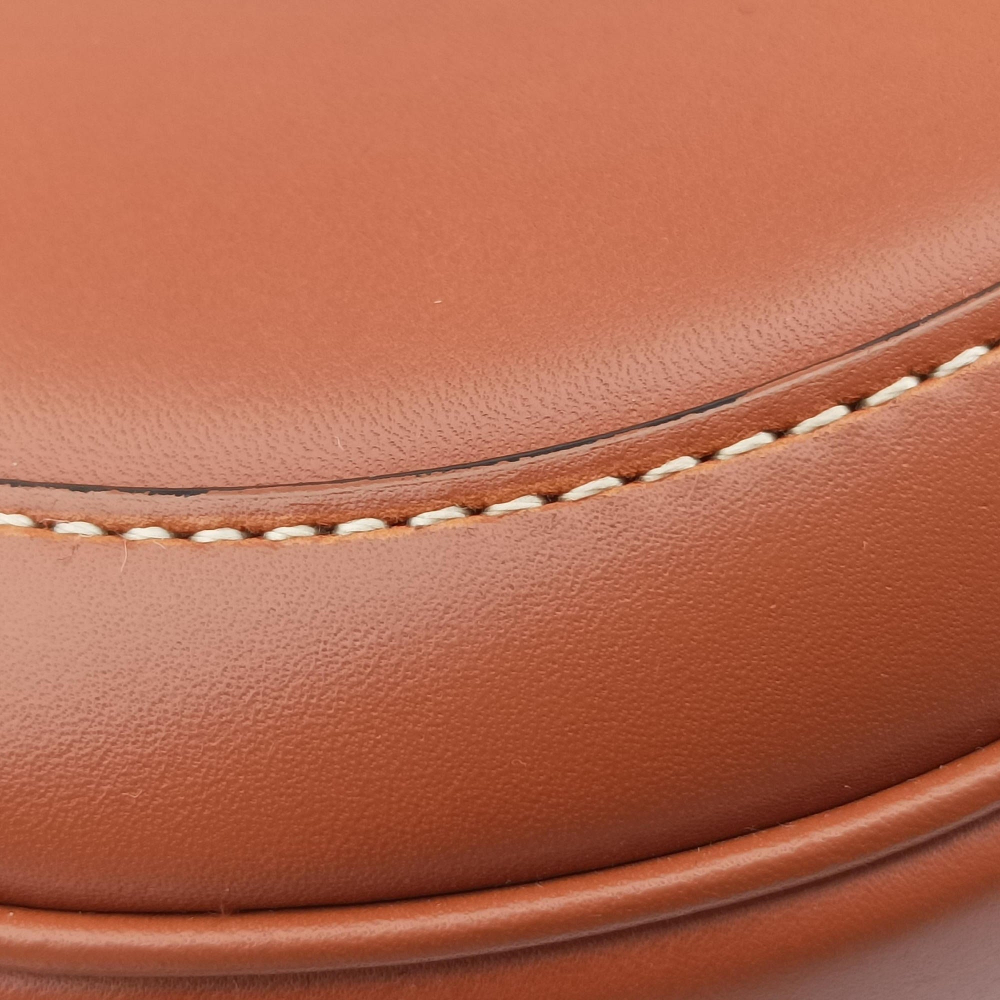 Pre-owned Celine Besace 16 Small Brown Leather W-SL-2 shoulderbag | stylenewstar