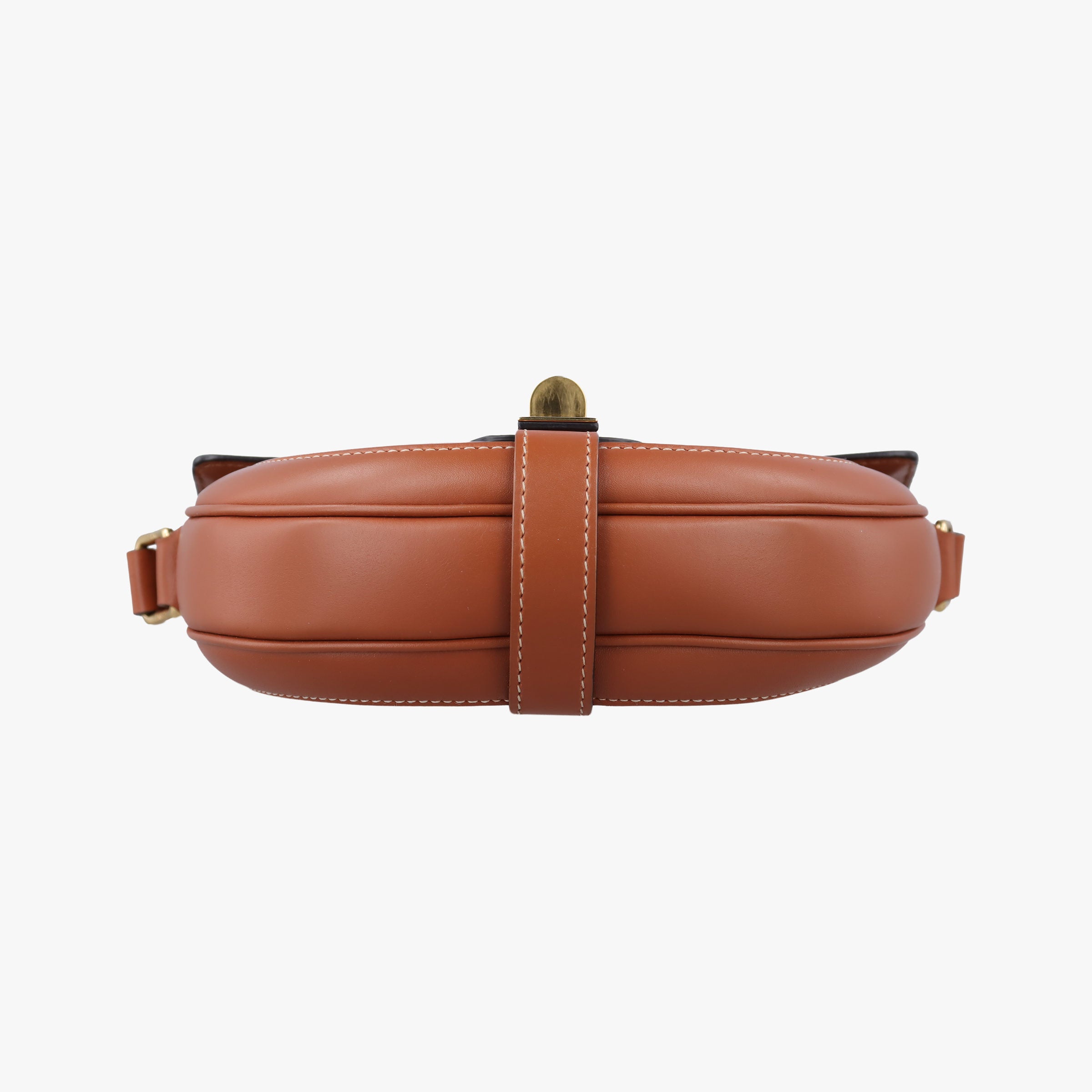 Pre-owned Celine Besace 16 Small Brown Leather W-SL-2 shoulderbag | stylenewstar