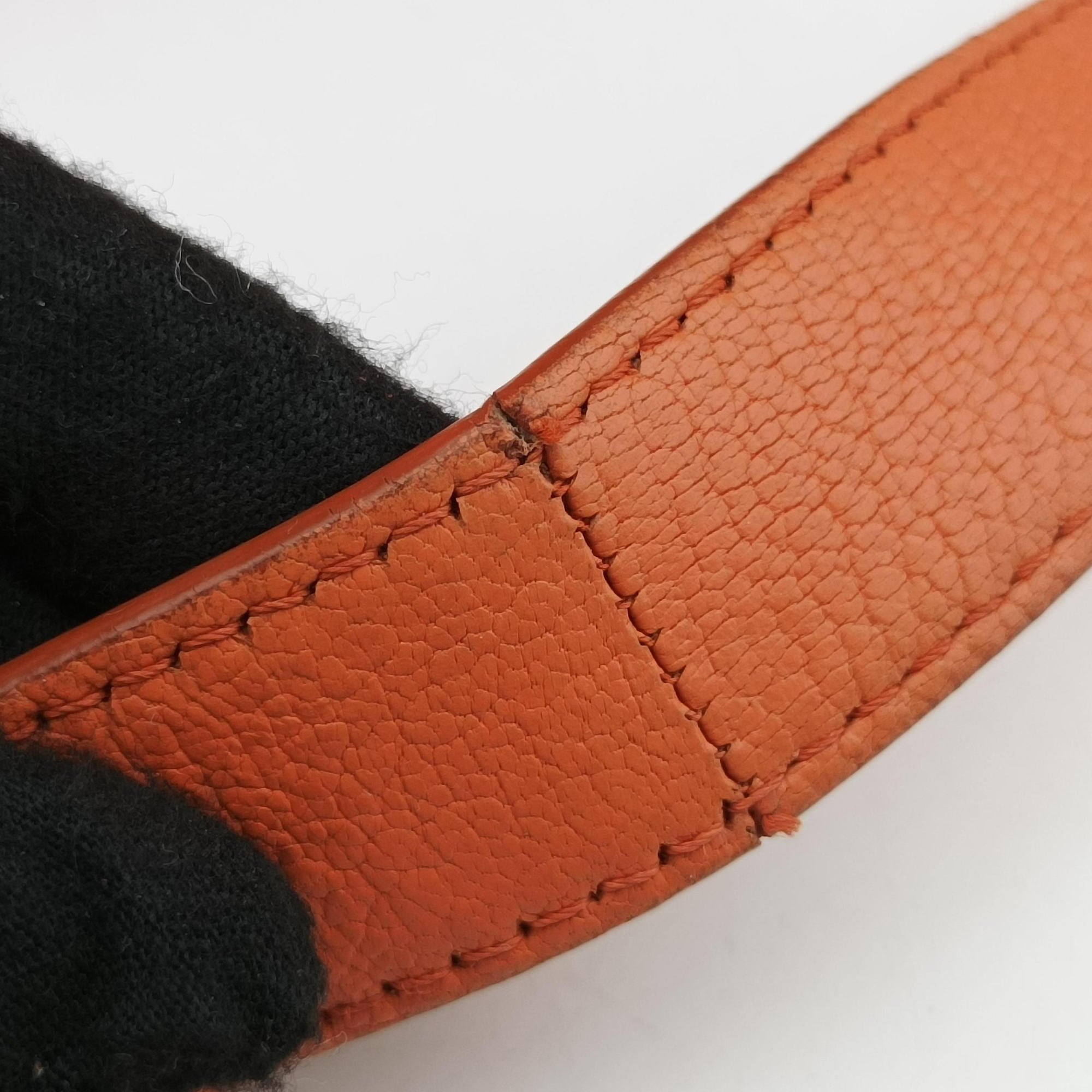Pre-owned Givenchy Antigona Orange Leather  shoulderbag | stylenewstar