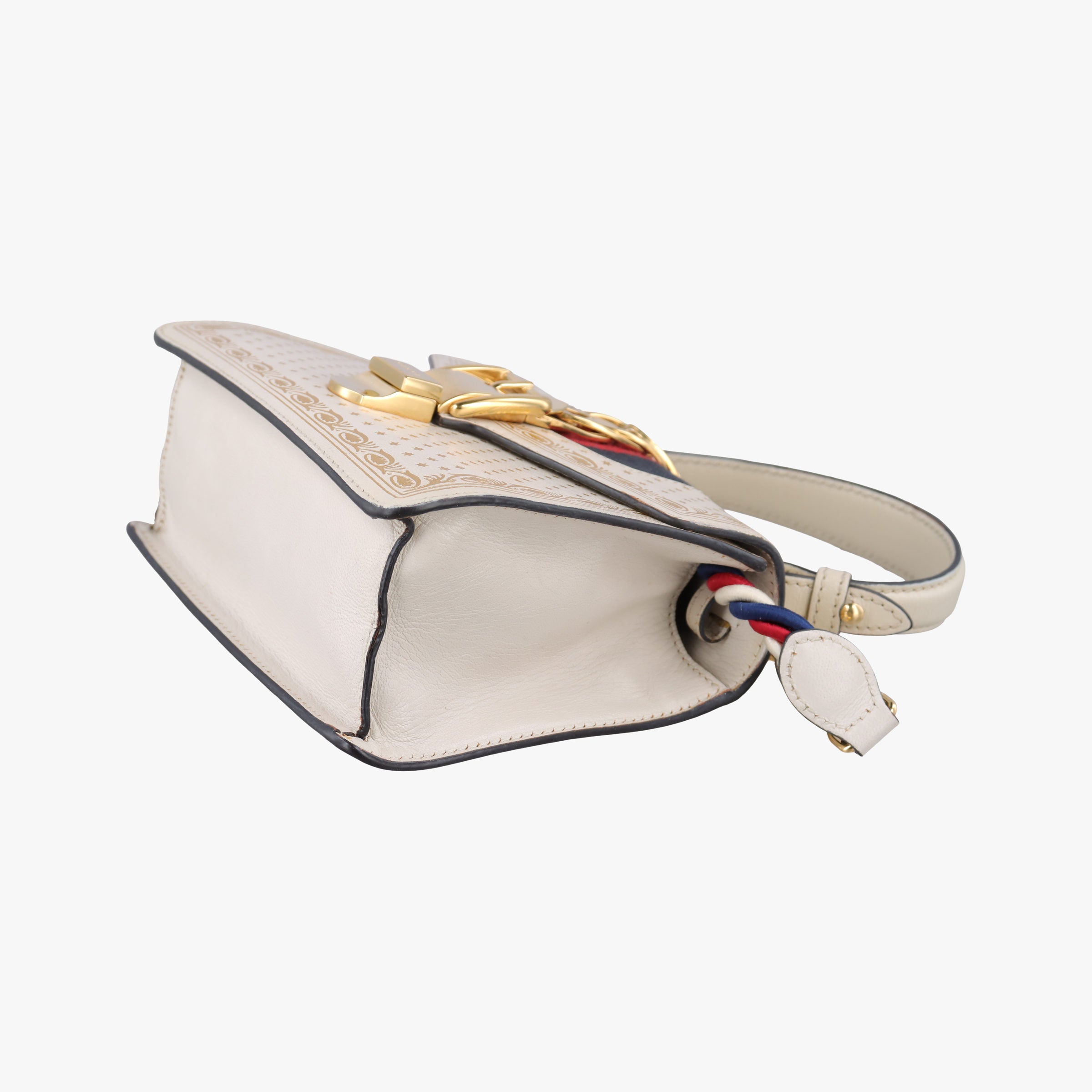 Pre-owned Gucci Sylvie White Leather 470270 shoulderbag | stylenewstar