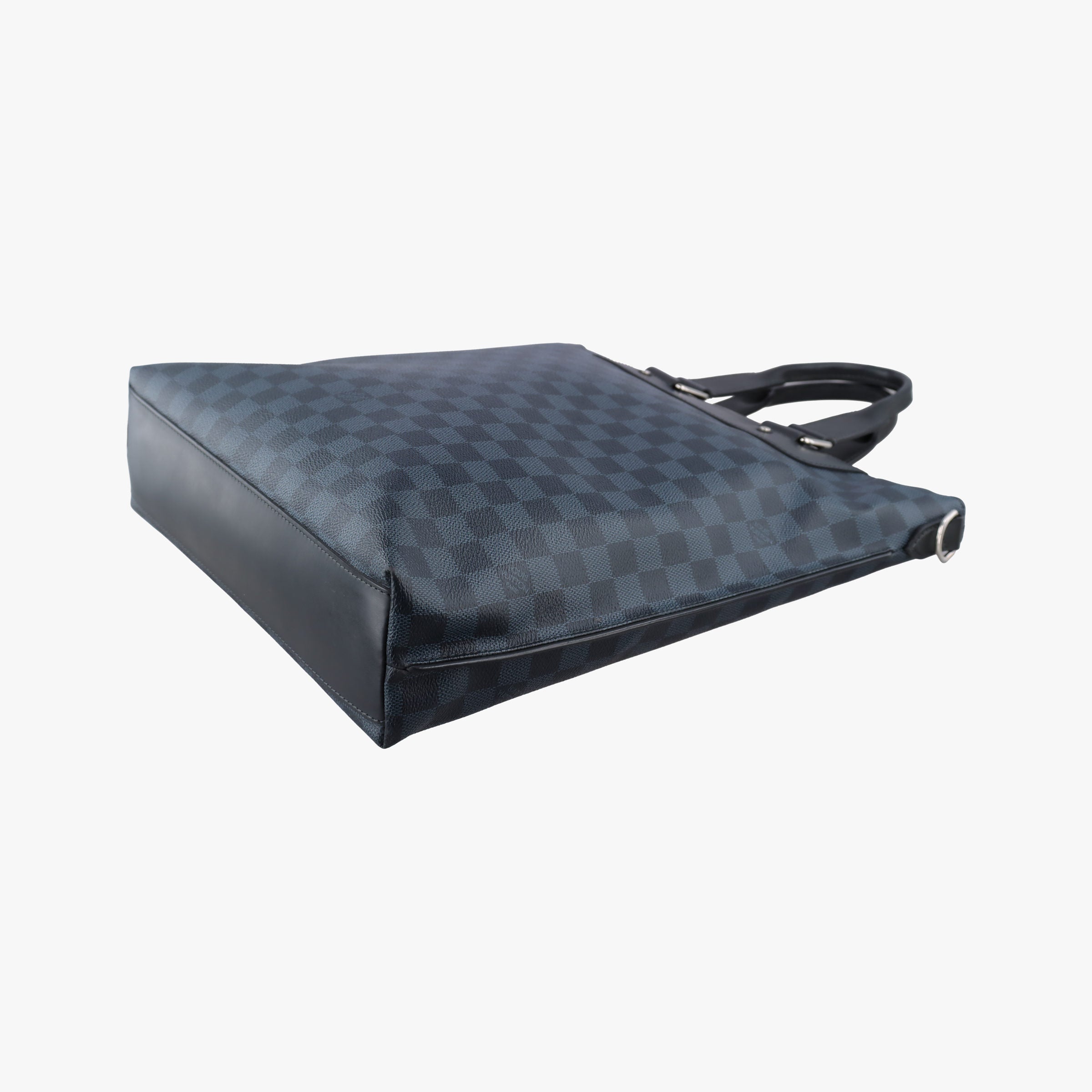 Pre-owned Louis Vuitton Cabas joule Noir Damier Cobalt N42223 handbag | stylenewstar