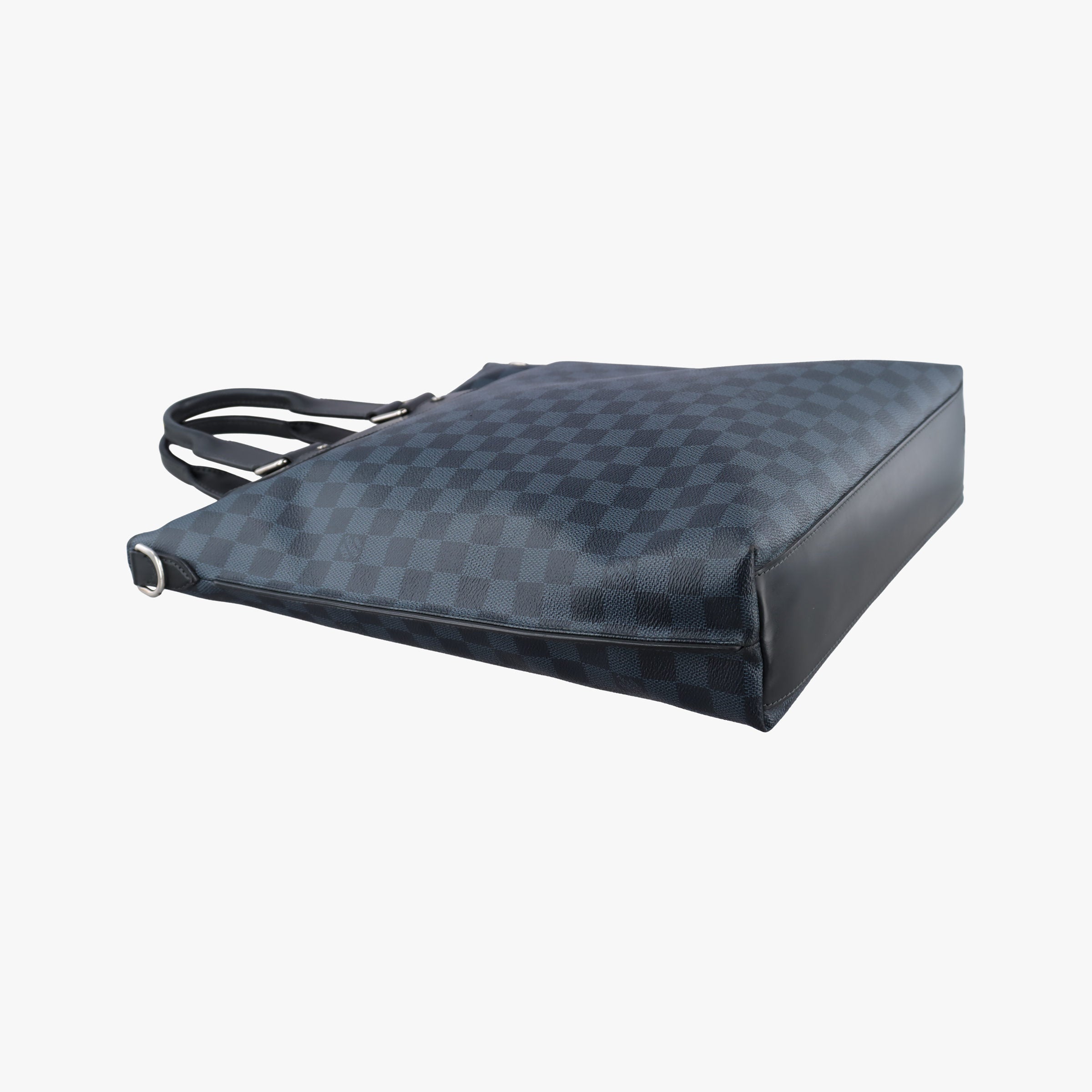 Pre-owned Louis Vuitton Cabas joule Noir Damier Cobalt N42223 handbag | stylenewstar