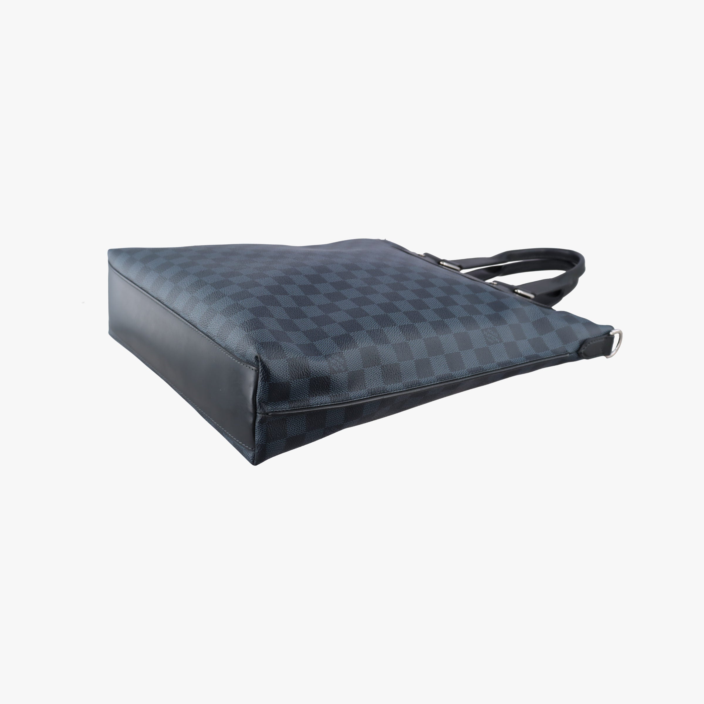 Pre-owned Louis Vuitton Cabas joule Noir Damier Cobalt N42223 handbag | stylenewstar