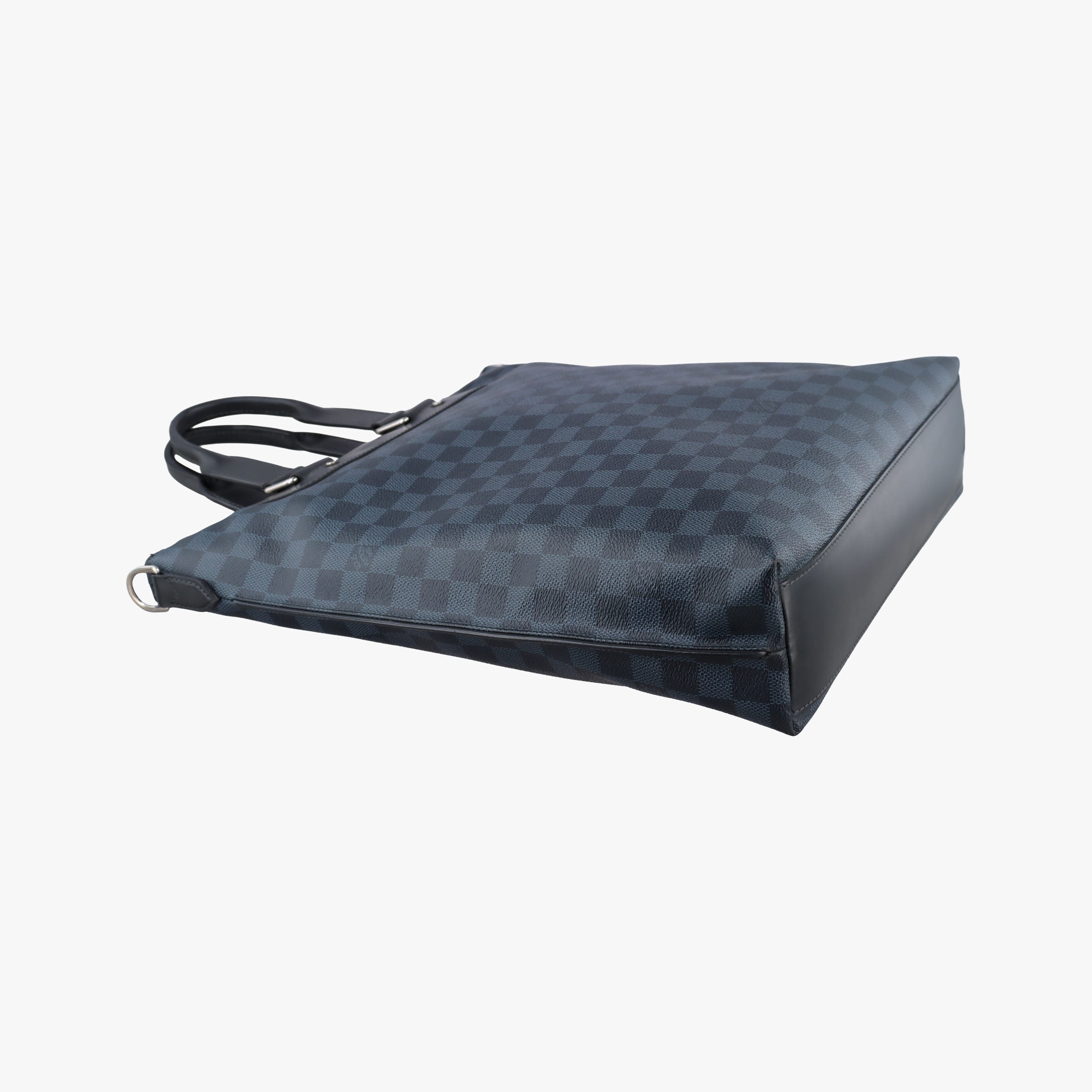 Pre-owned Louis Vuitton Cabas joule Noir Damier Cobalt N42223 handbag | stylenewstar