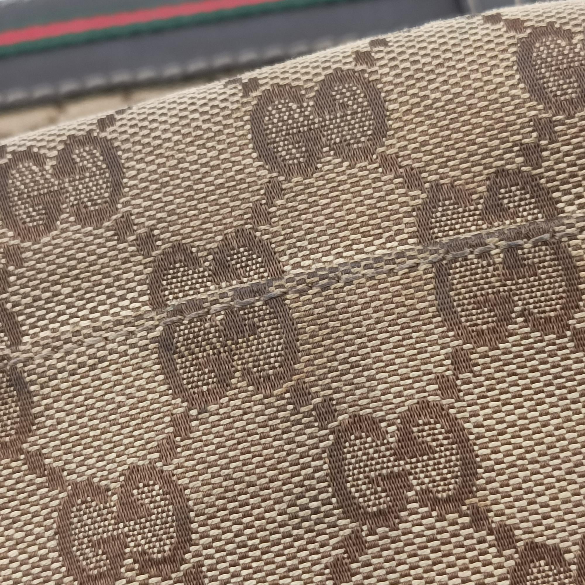 Pre-owned Gucci Mayfair Brown canvas 257061 handbag | stylenewstar