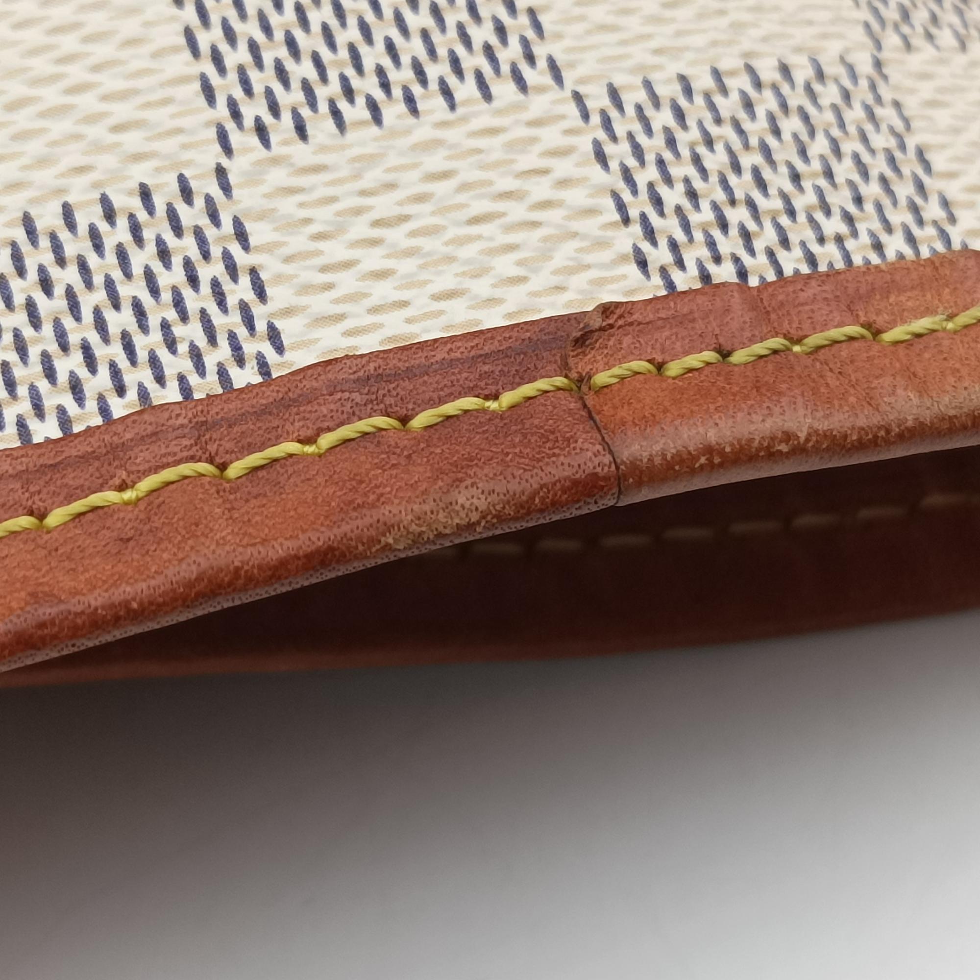 Secondhand Louis Vuitton NEVERFULL MM Azur Damier Canvas N51107 shoulderbag | stylenewstar