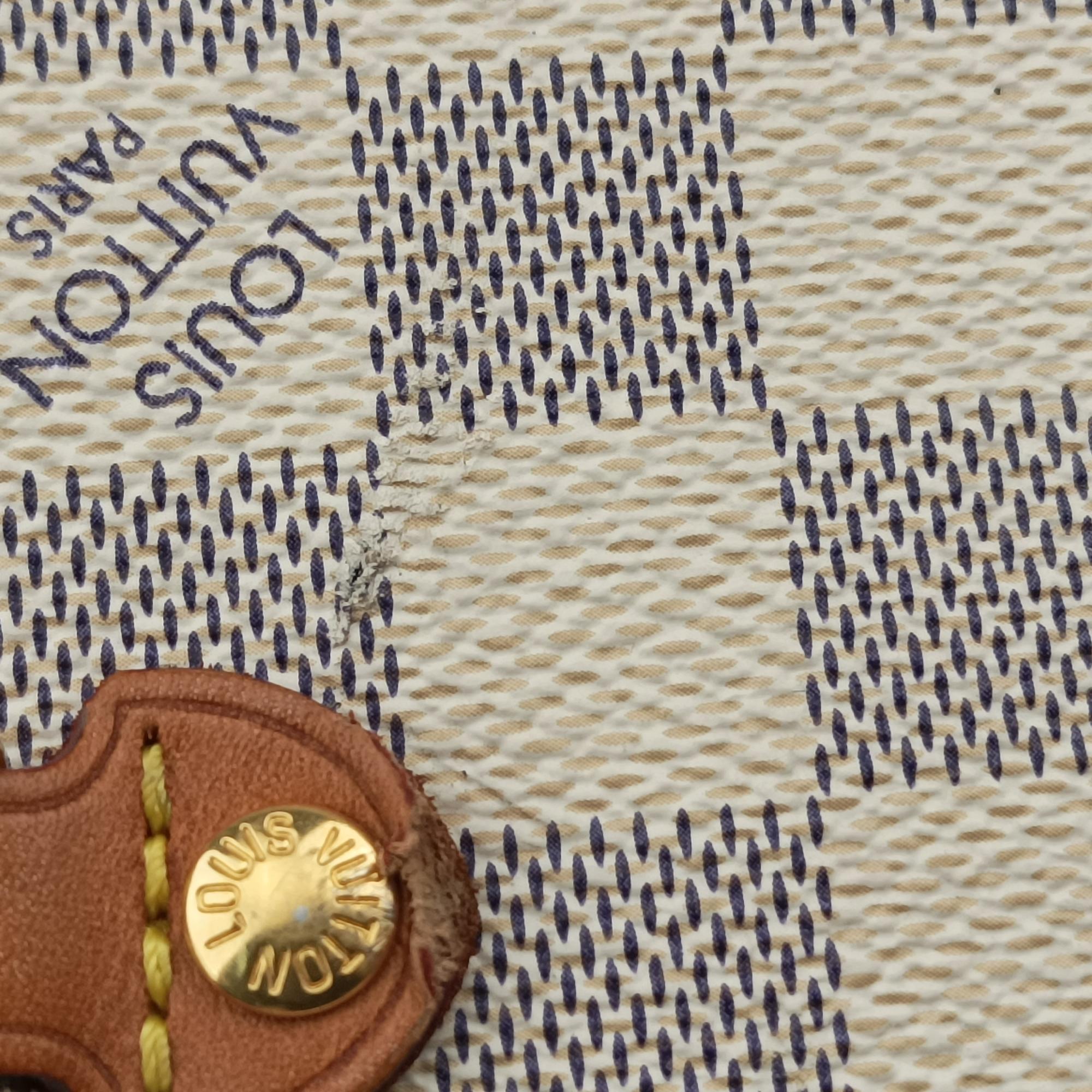 Secondhand Louis Vuitton NEVERFULL MM Azur Damier Canvas N51107 shoulderbag | stylenewstar