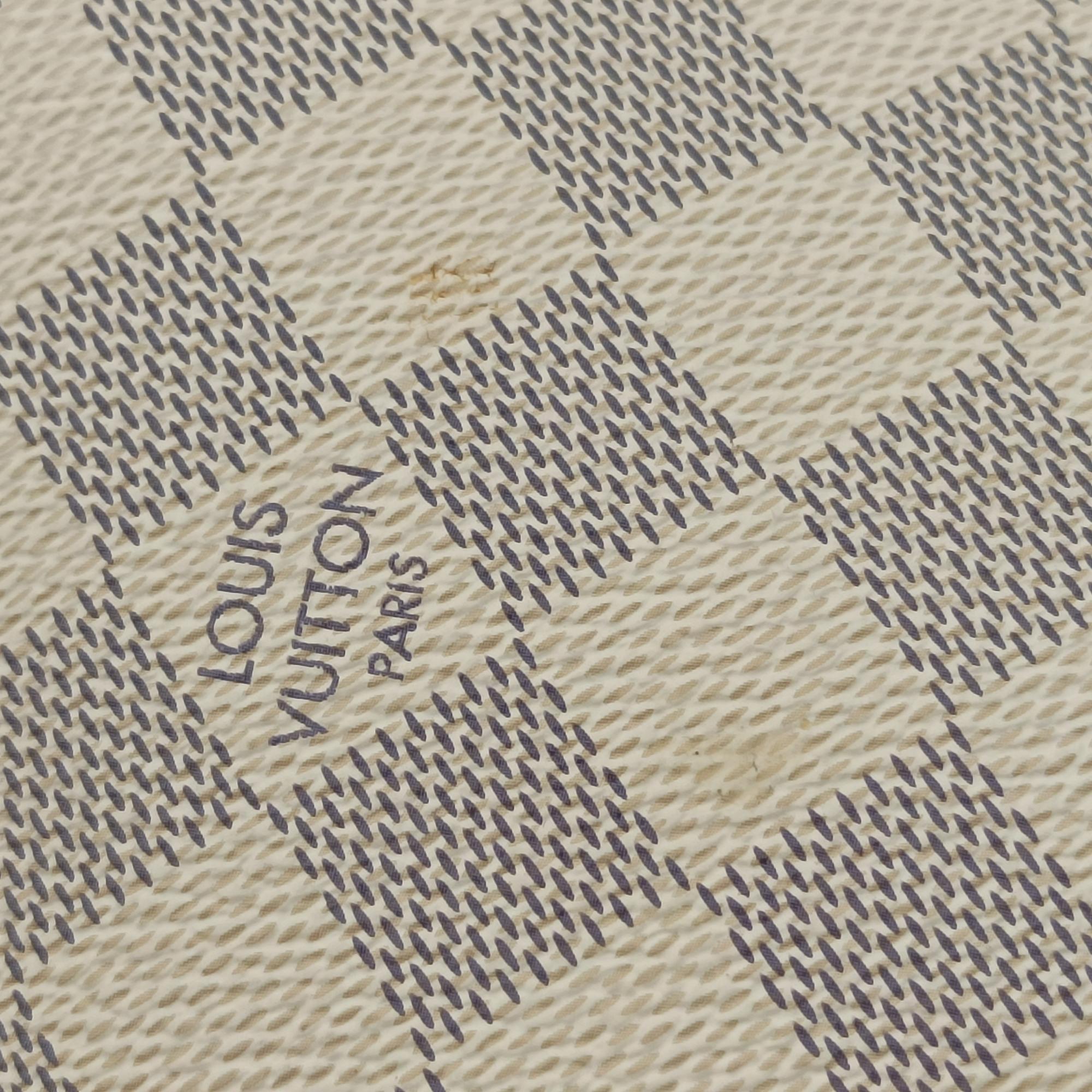 Secondhand Louis Vuitton NEVERFULL MM Azur Damier Canvas N51107 shoulderbag | stylenewstar