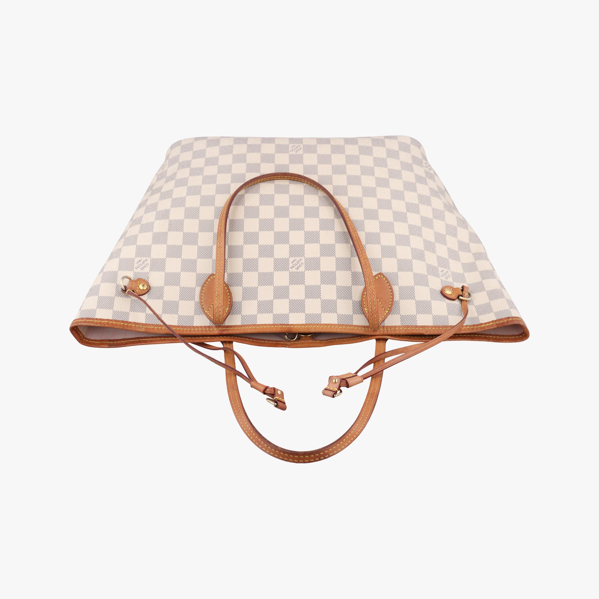 Secondhand Louis Vuitton NEVERFULL MM Azur Damier Canvas N51107 shoulderbag | stylenewstar