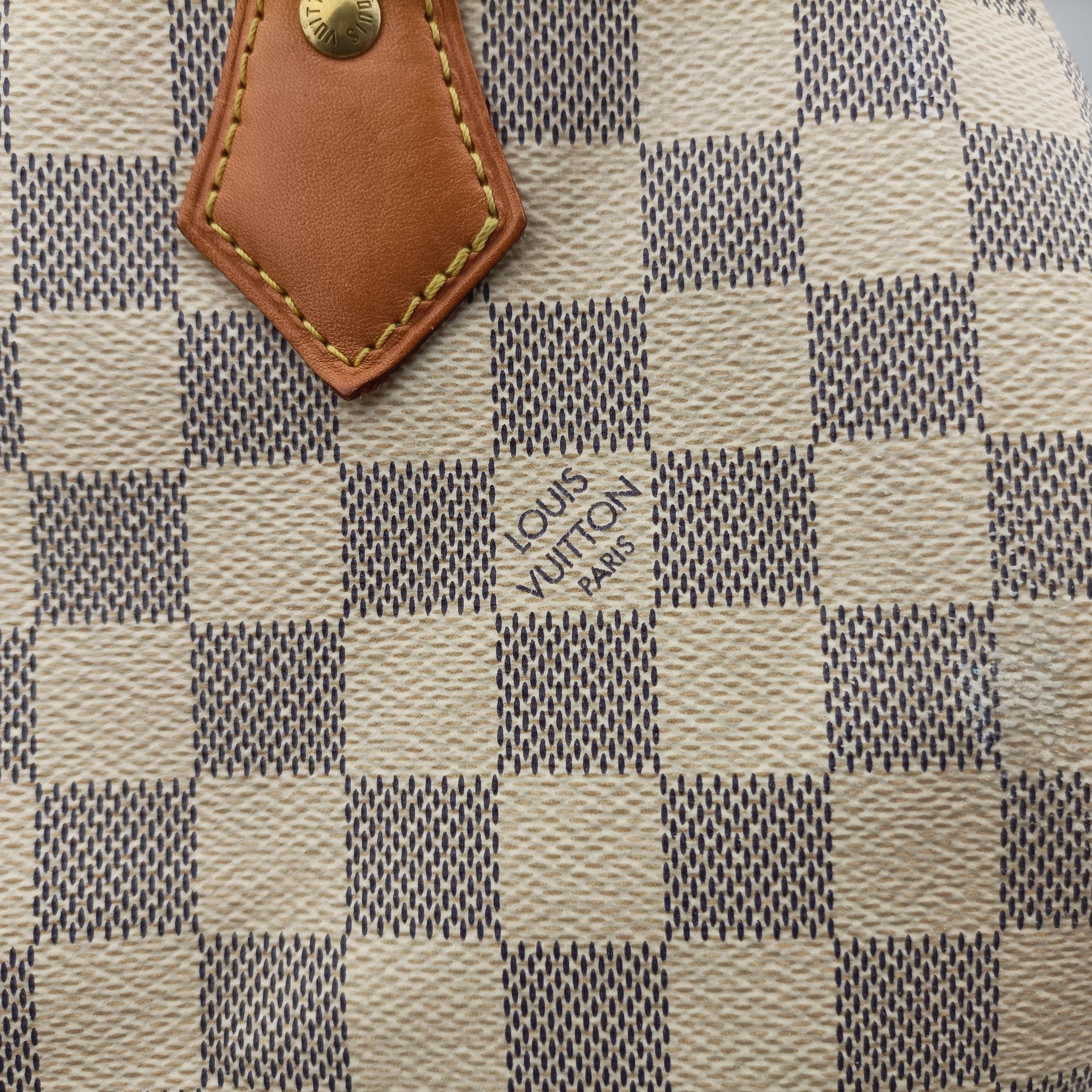 Pre-owned Louis Vuitton Speedy 30 AZUR Damier Canvas N41533 handbag | stylenewstar