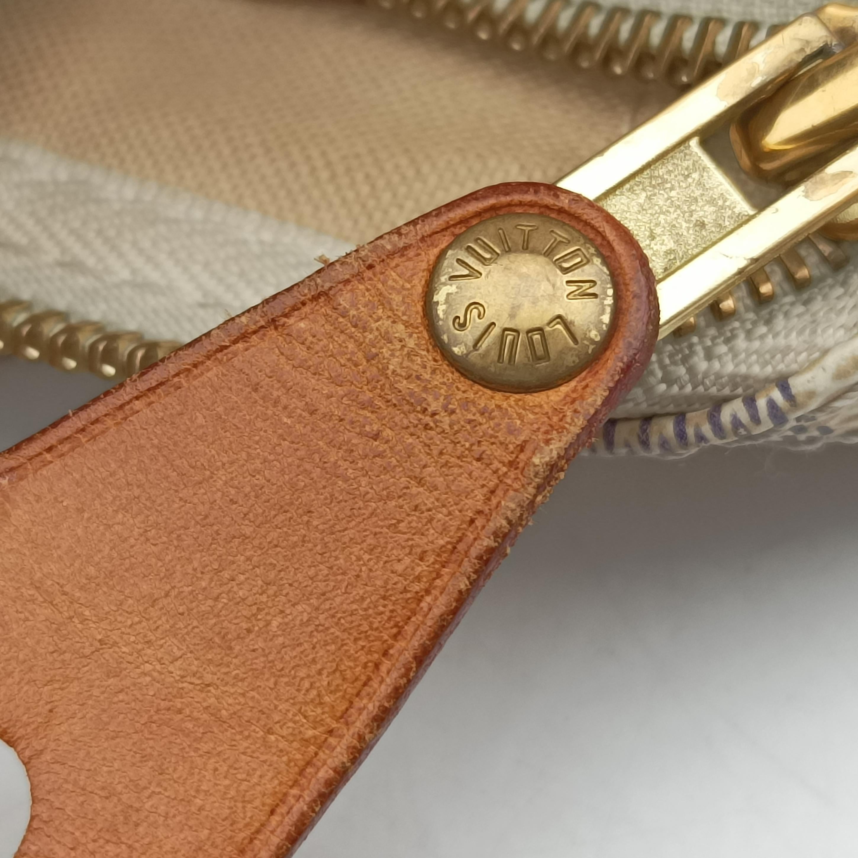 Pre-owned Louis Vuitton Speedy 30 AZUR Damier Canvas N41533 handbag | stylenewstar