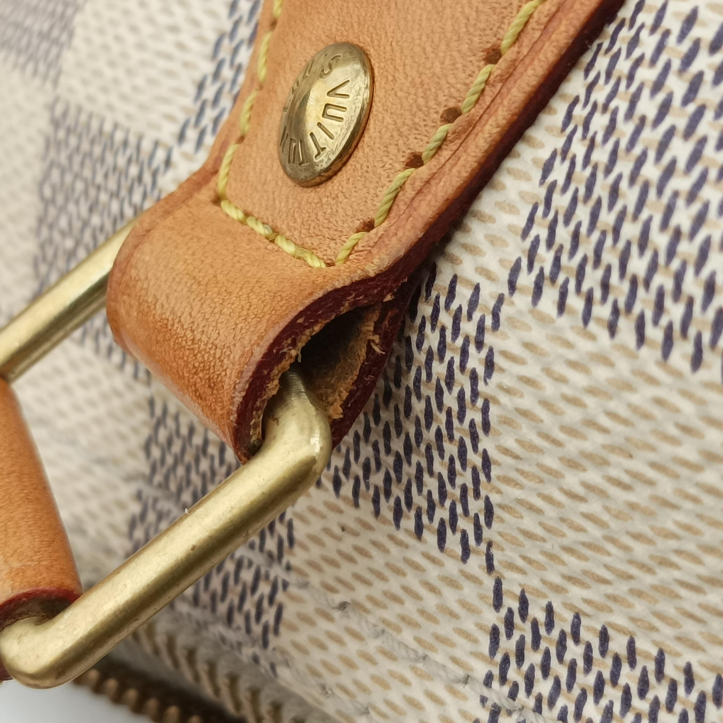 Pre-owned Louis Vuitton Speedy 30 AZUR Damier Canvas N41533 handbag | stylenewstar