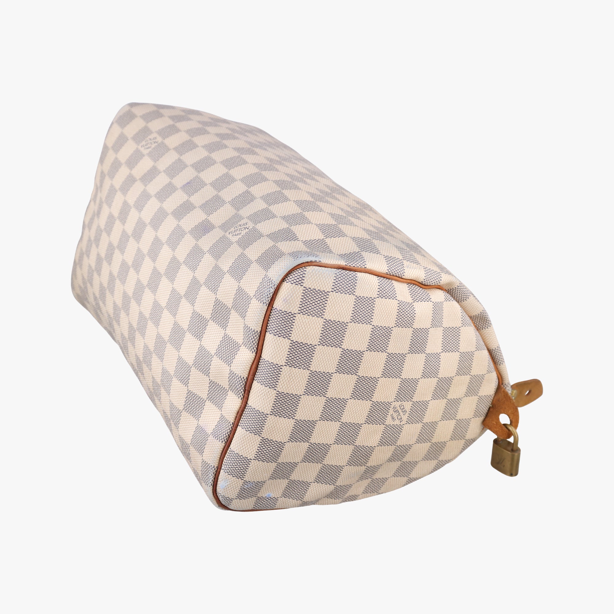 Secondhand Louis Vuitton Speedy 30 AZUR Damier Canvas N41533 handbag | stylenewstar