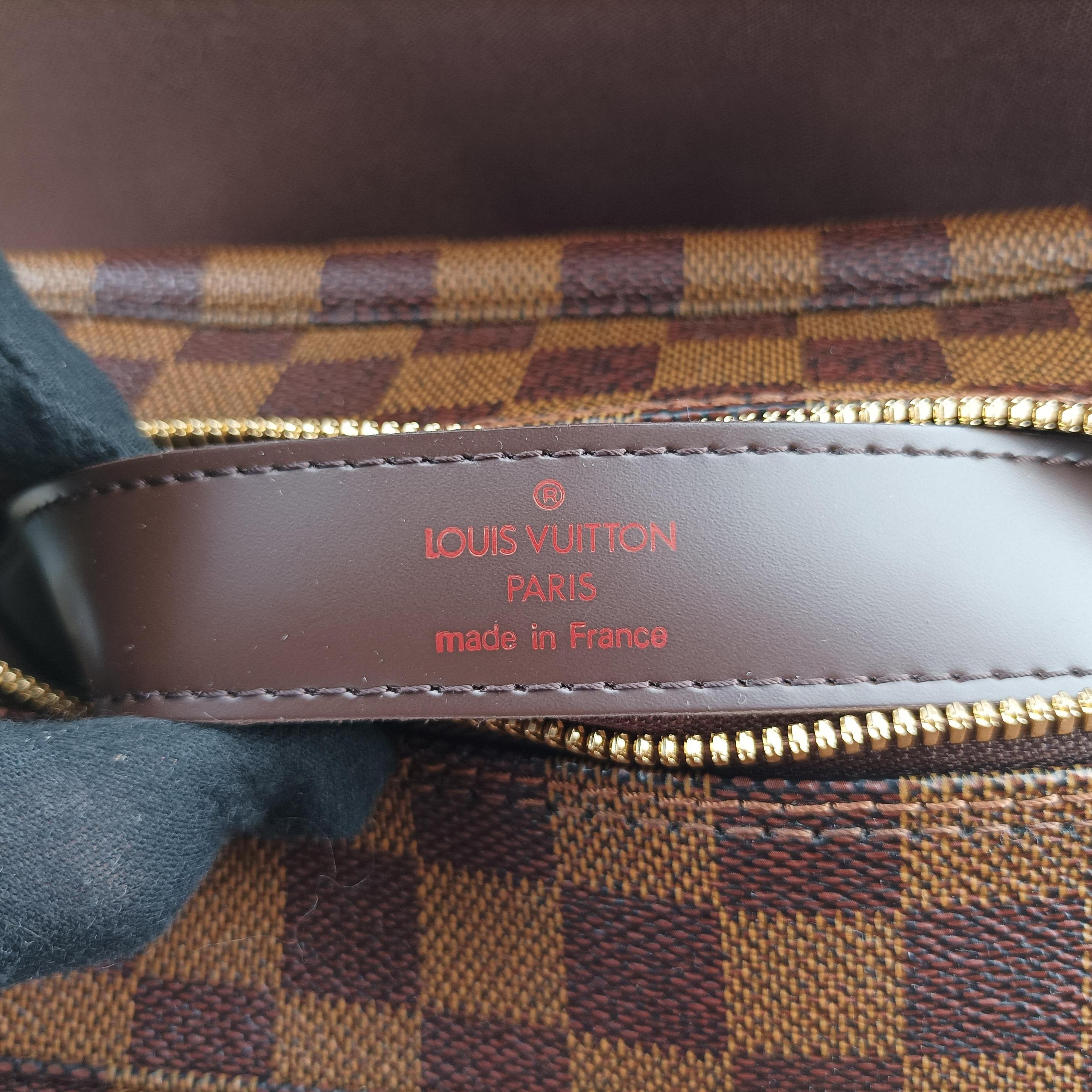 Secondhand Louis Vuitton NAVIGLIO EBENE Damier Canvas N45255 shoulderbag | stylenewstar
