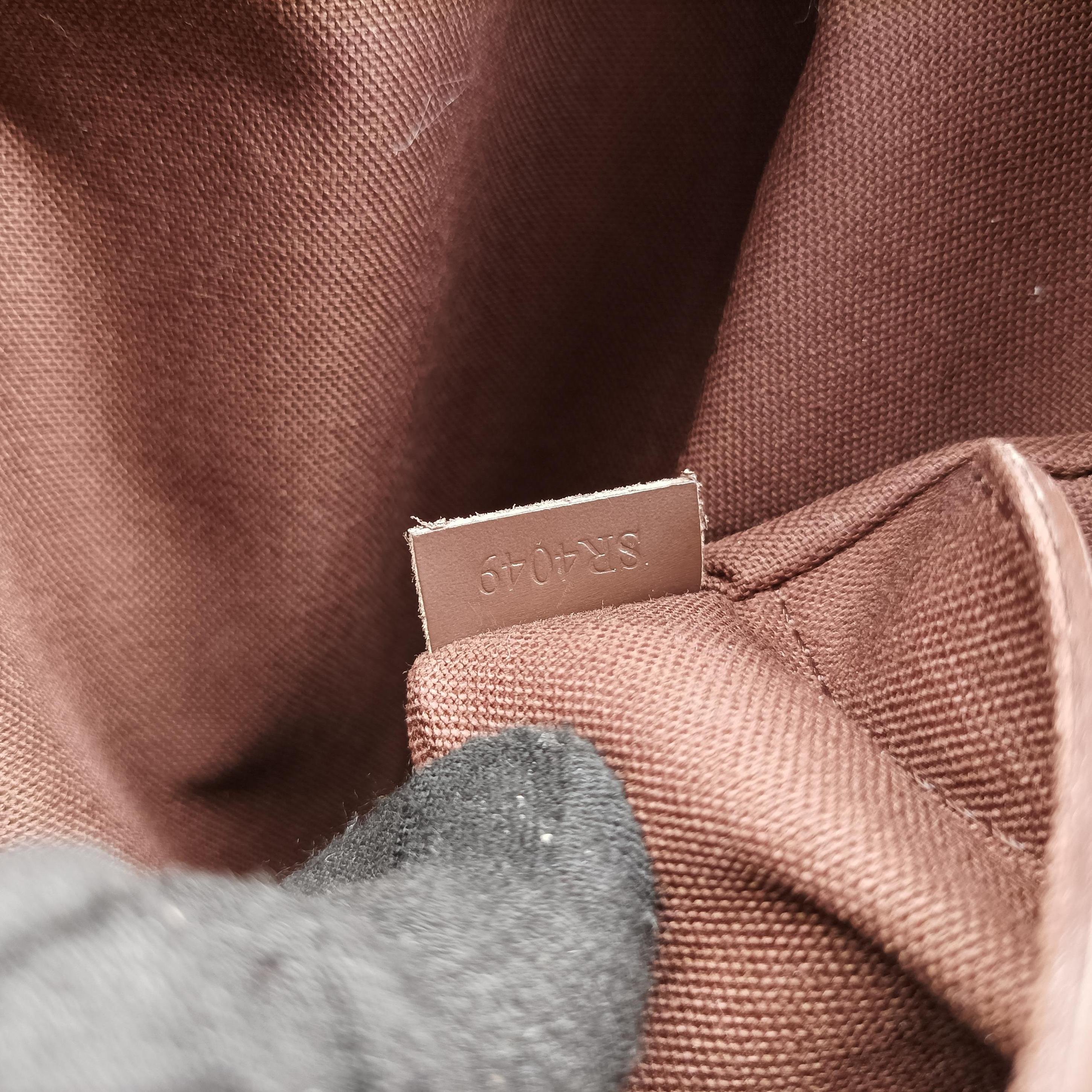 Secondhand Louis Vuitton NAVIGLIO EBENE Damier Canvas N45255 shoulderbag | stylenewstar