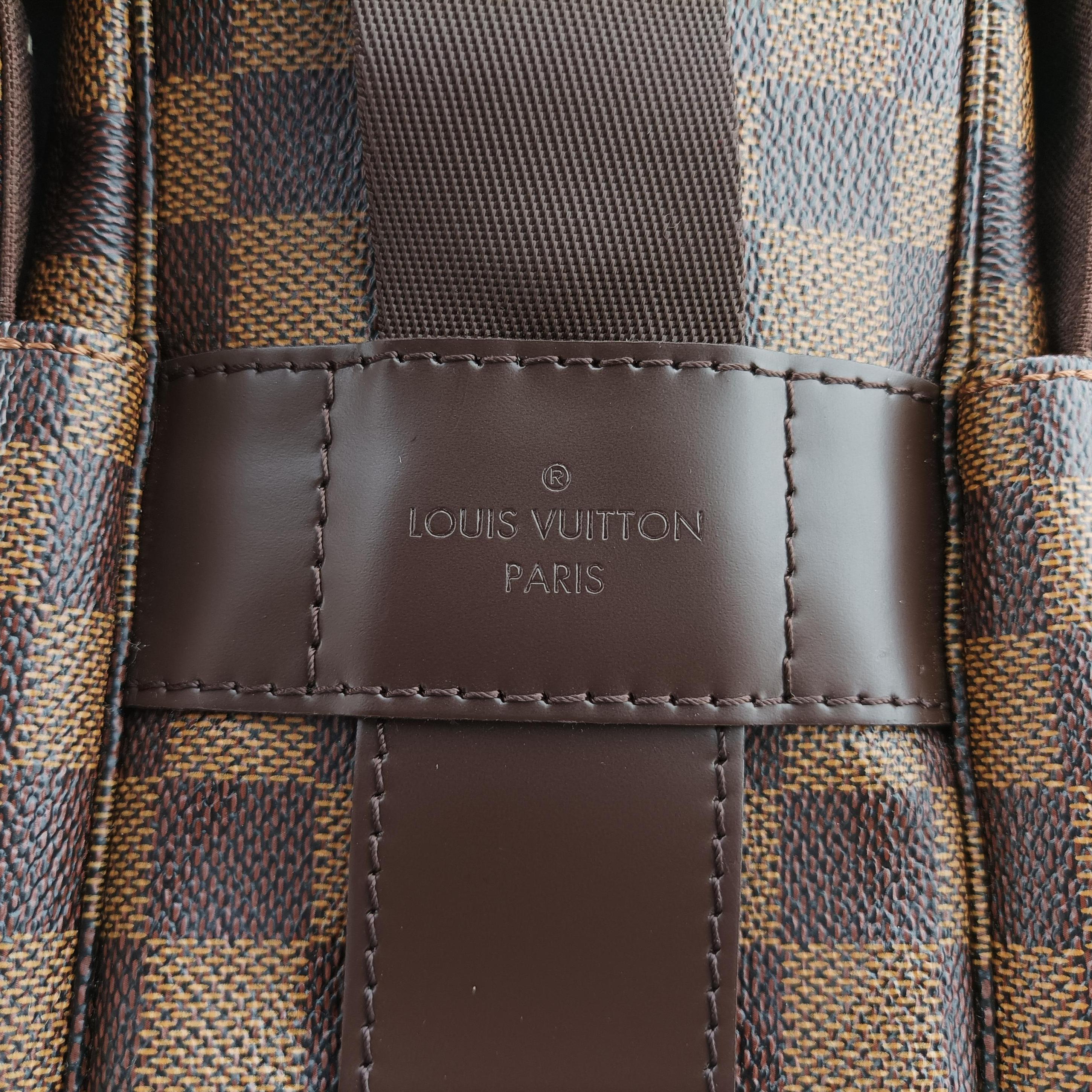 Secondhand Louis Vuitton NAVIGLIO EBENE Damier Canvas N45255 shoulderbag | stylenewstar