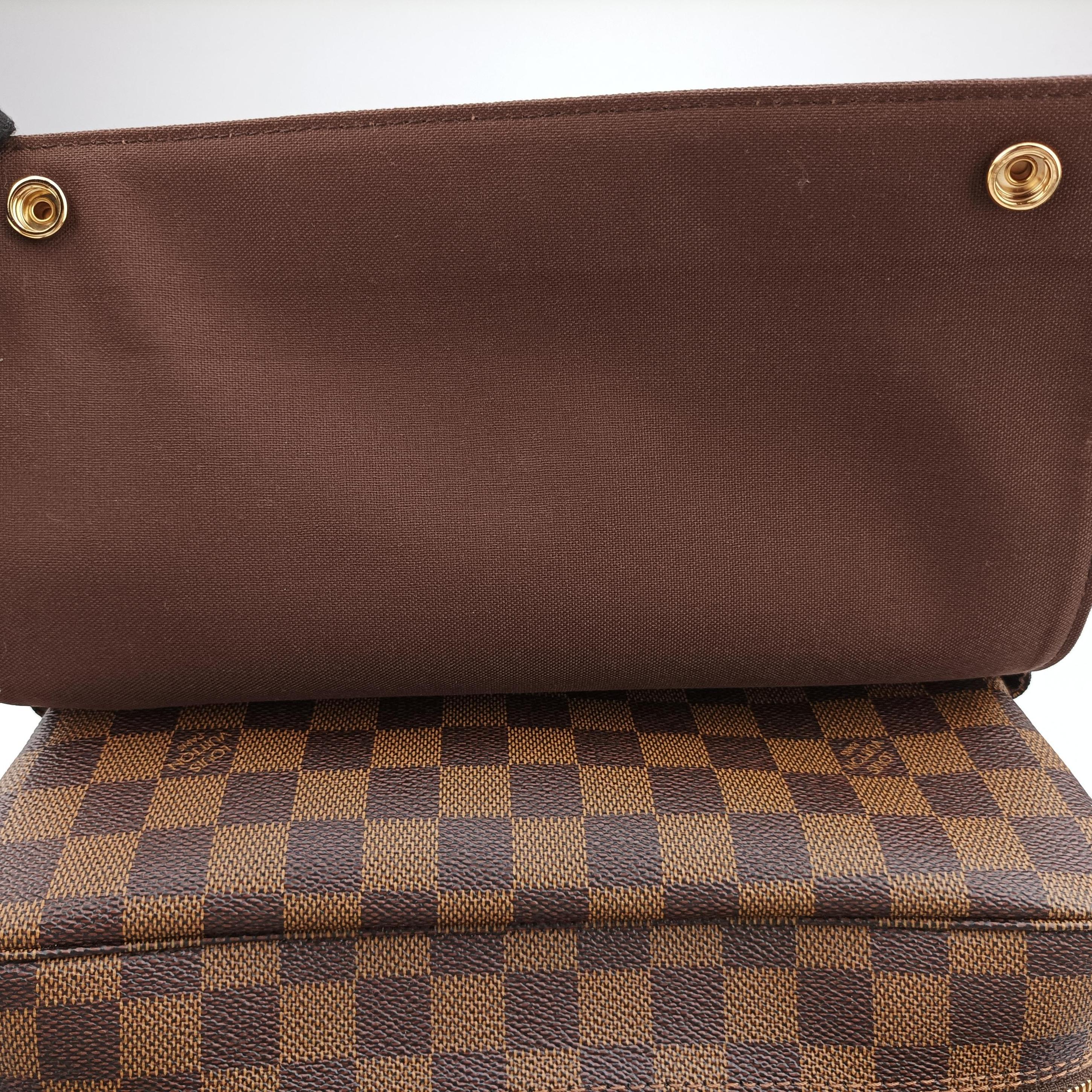 Secondhand Louis Vuitton NAVIGLIO EBENE Damier Canvas N45255 shoulderbag | stylenewstar