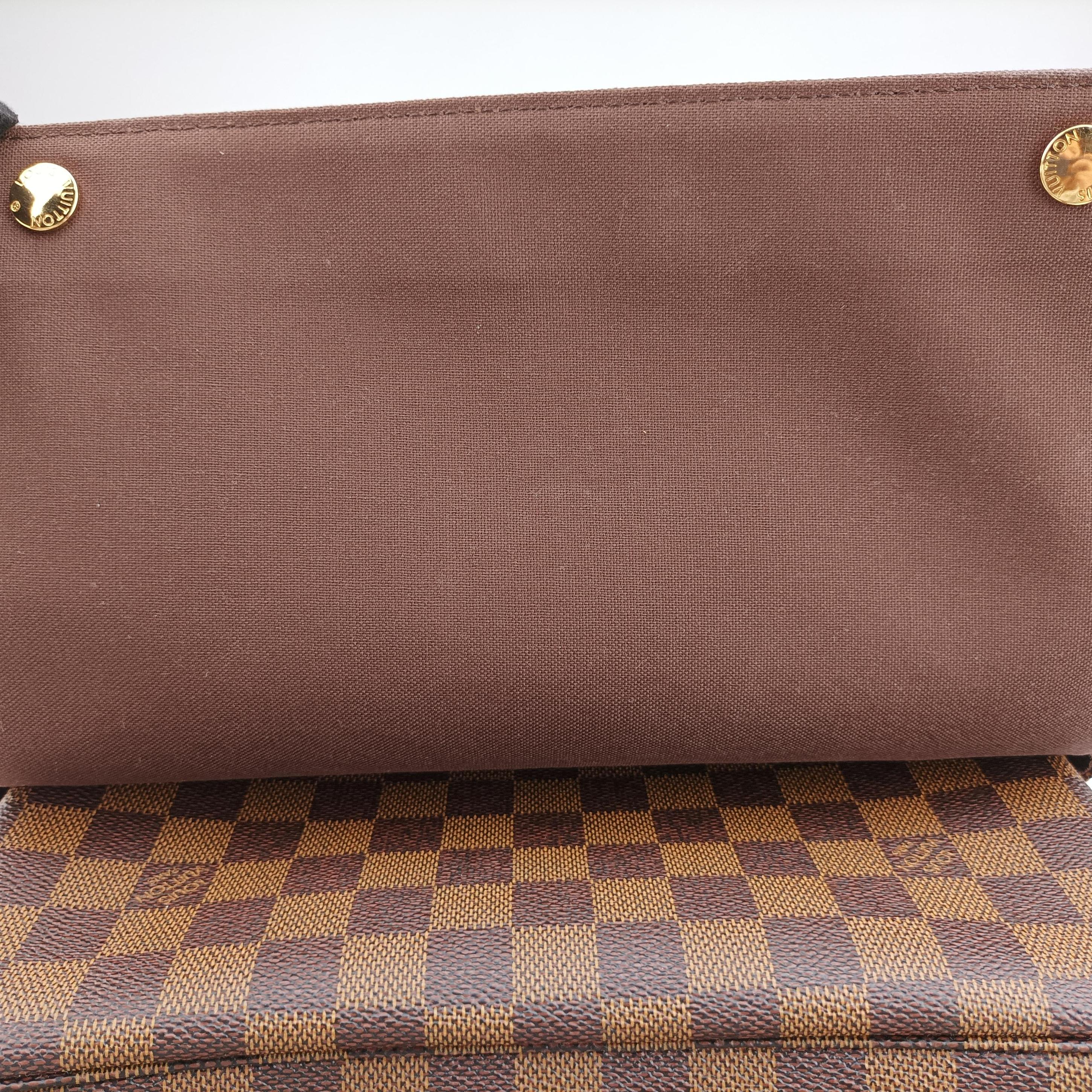 Secondhand Louis Vuitton NAVIGLIO EBENE Damier Canvas N45255 shoulderbag | stylenewstar