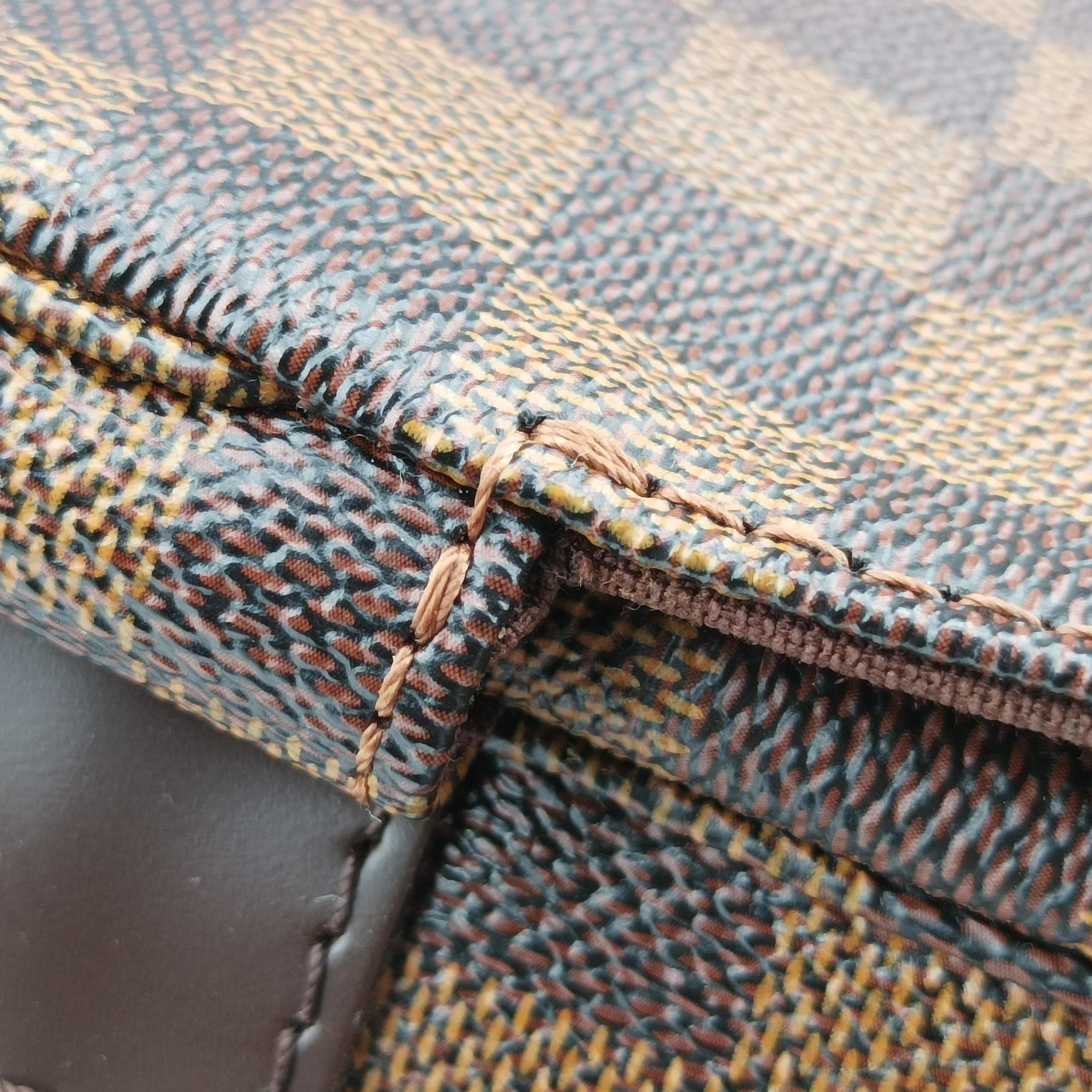 Secondhand Louis Vuitton NAVIGLIO EBENE Damier Canvas N45255 shoulderbag | stylenewstar