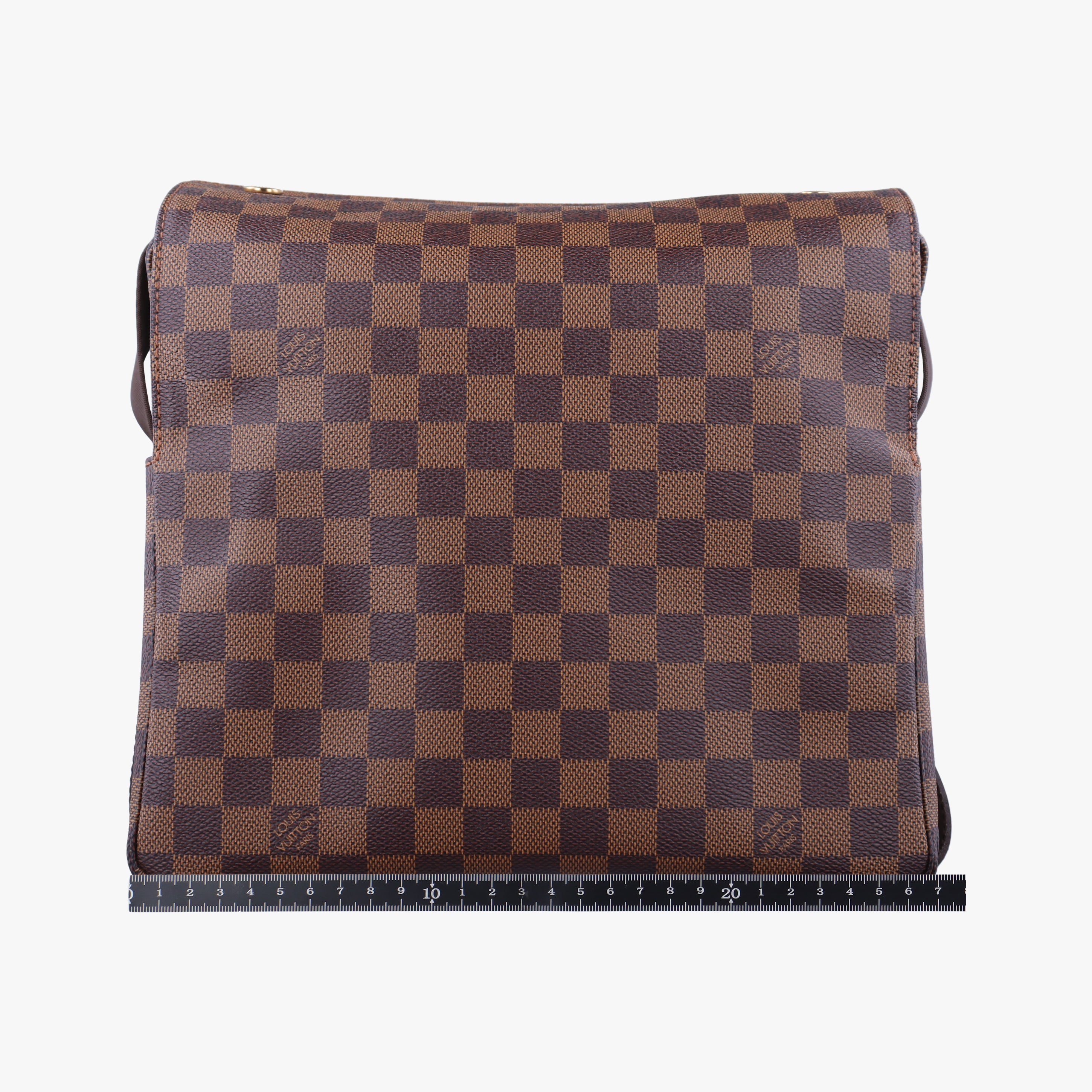 Secondhand Louis Vuitton NAVIGLIO EBENE Damier Canvas N45255 shoulderbag | stylenewstar