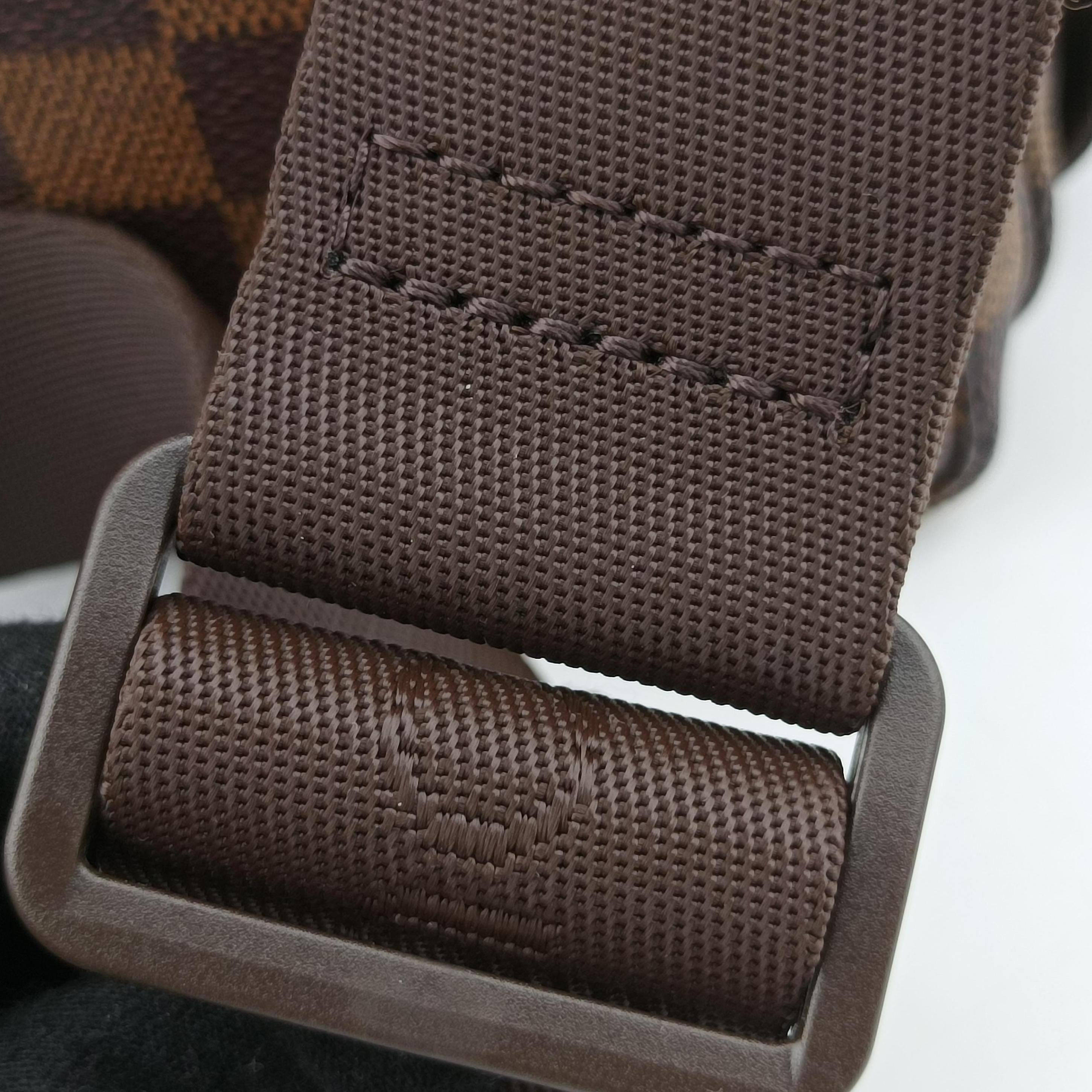 Secondhand Louis Vuitton NAVIGLIO EBENE Damier Canvas N45255 shoulderbag | stylenewstar
