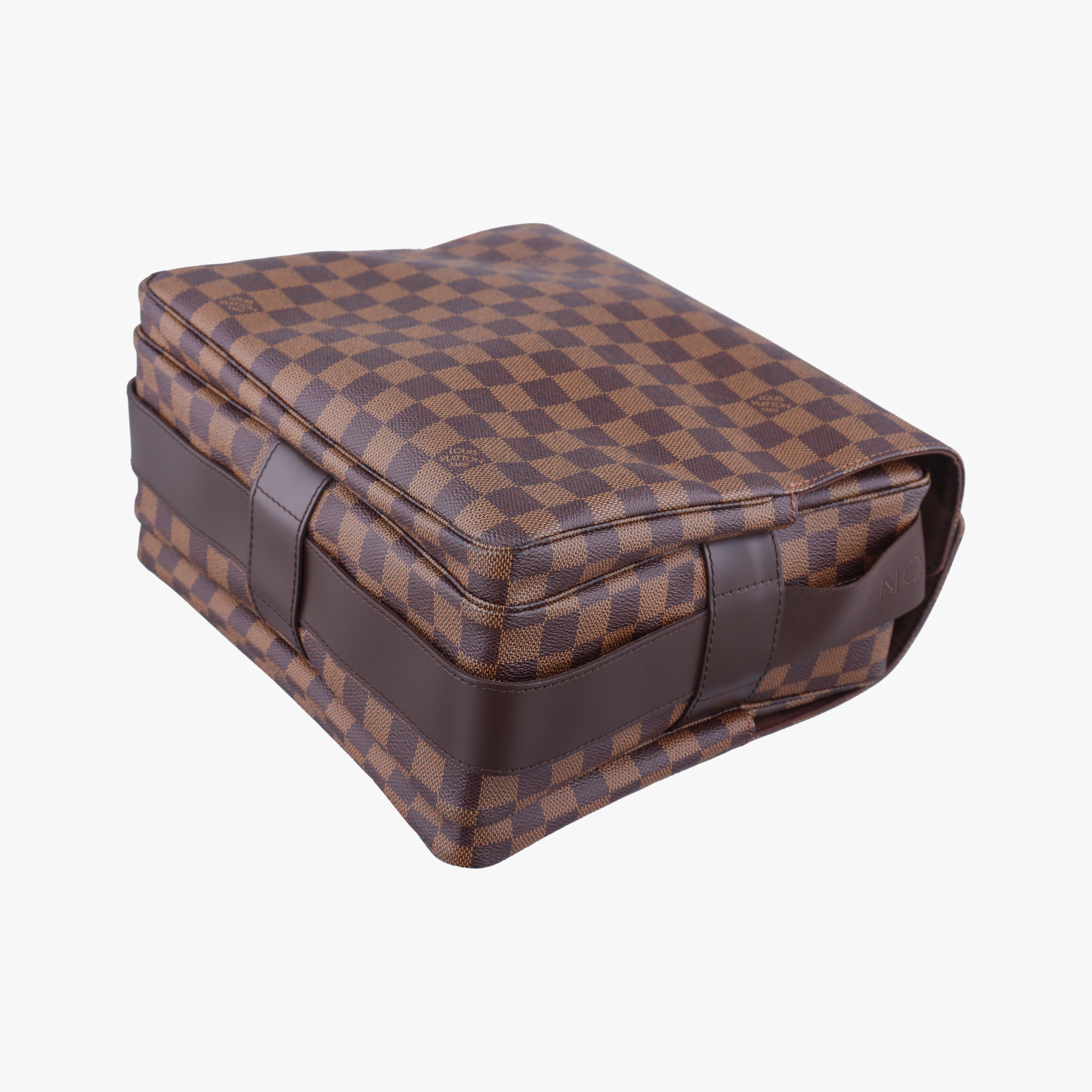 Secondhand Louis Vuitton NAVIGLIO EBENE Damier Canvas N45255 shoulderbag | stylenewstar