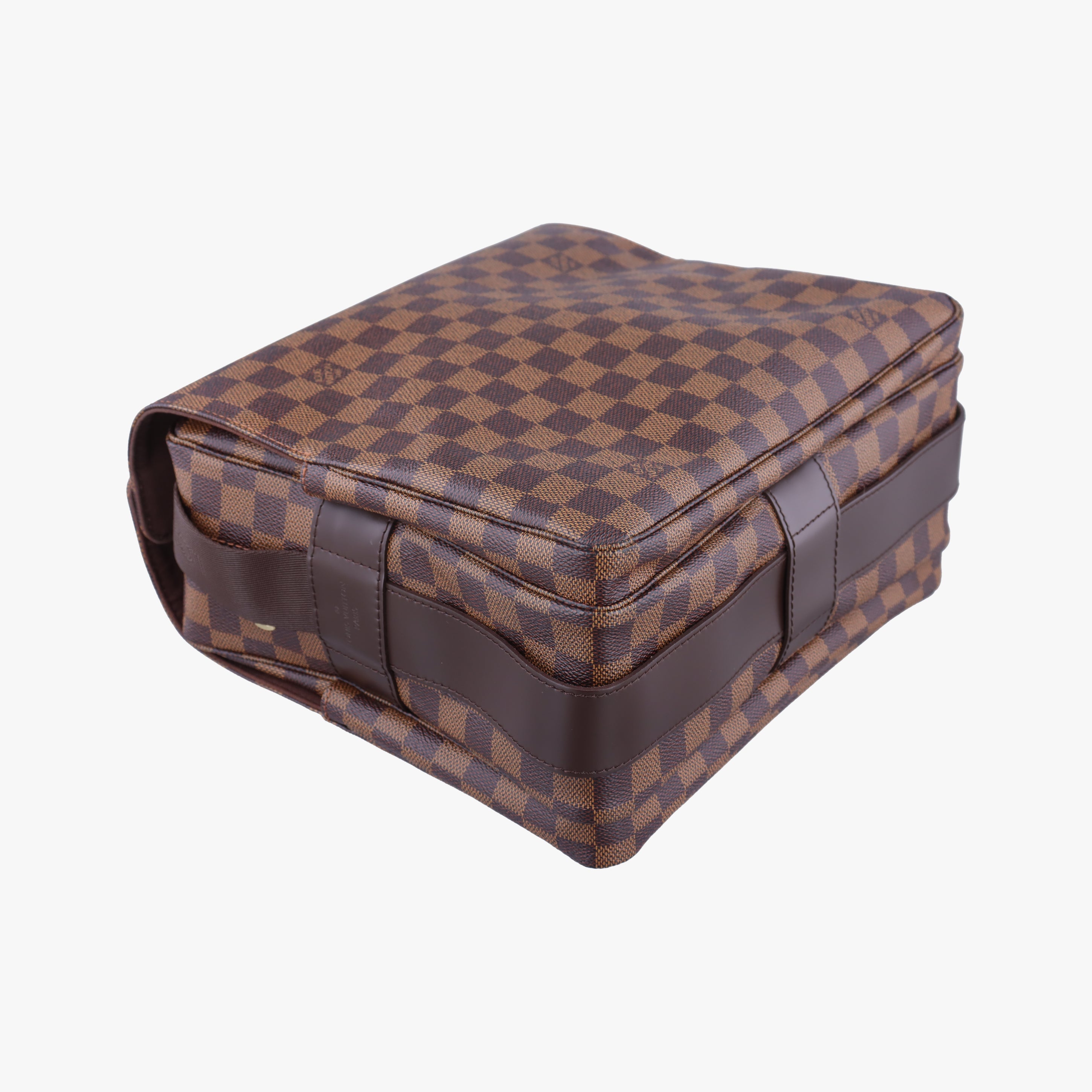 Secondhand Louis Vuitton NAVIGLIO EBENE Damier Canvas N45255 shoulderbag | stylenewstar