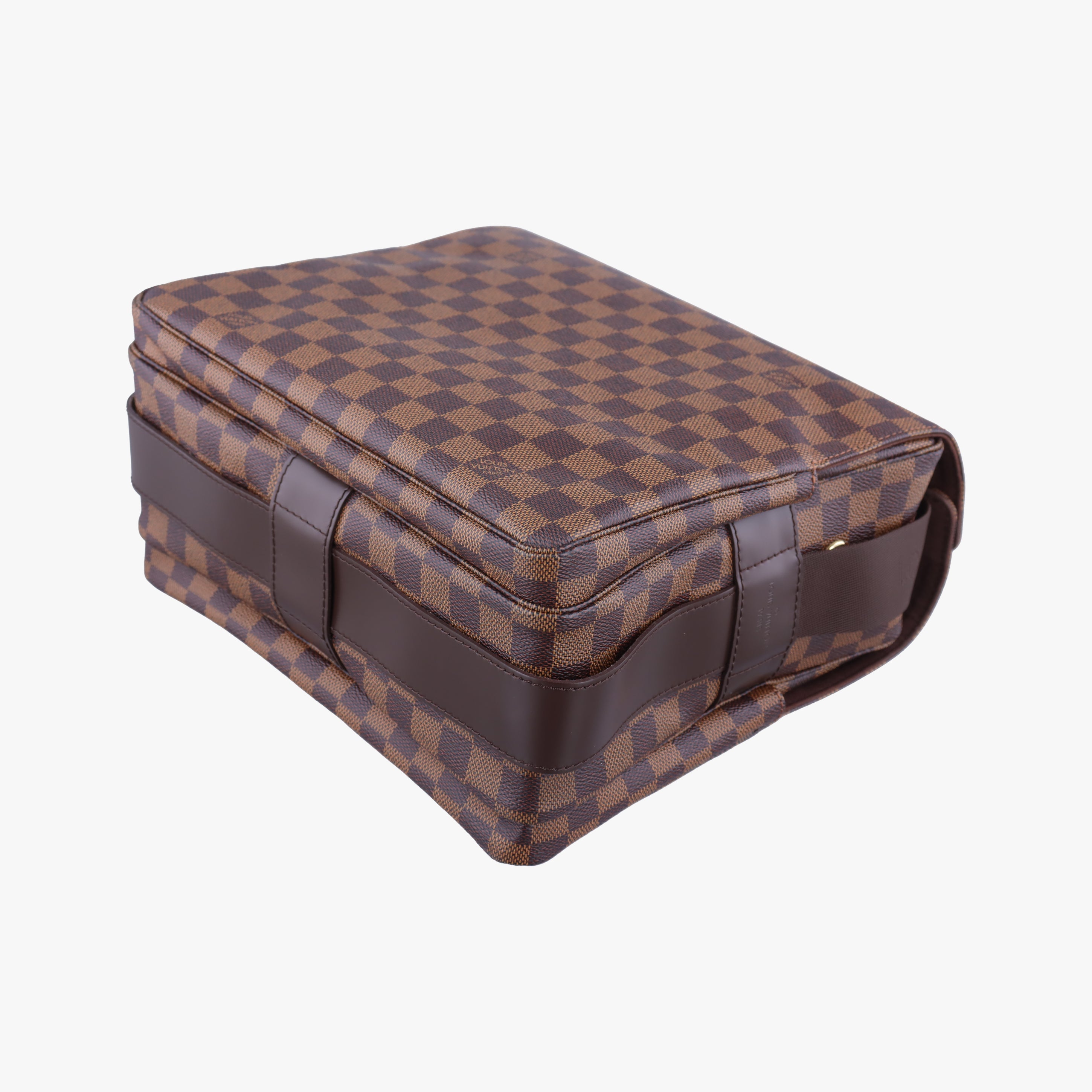 Secondhand Louis Vuitton NAVIGLIO EBENE Damier Canvas N45255 shoulderbag | stylenewstar
