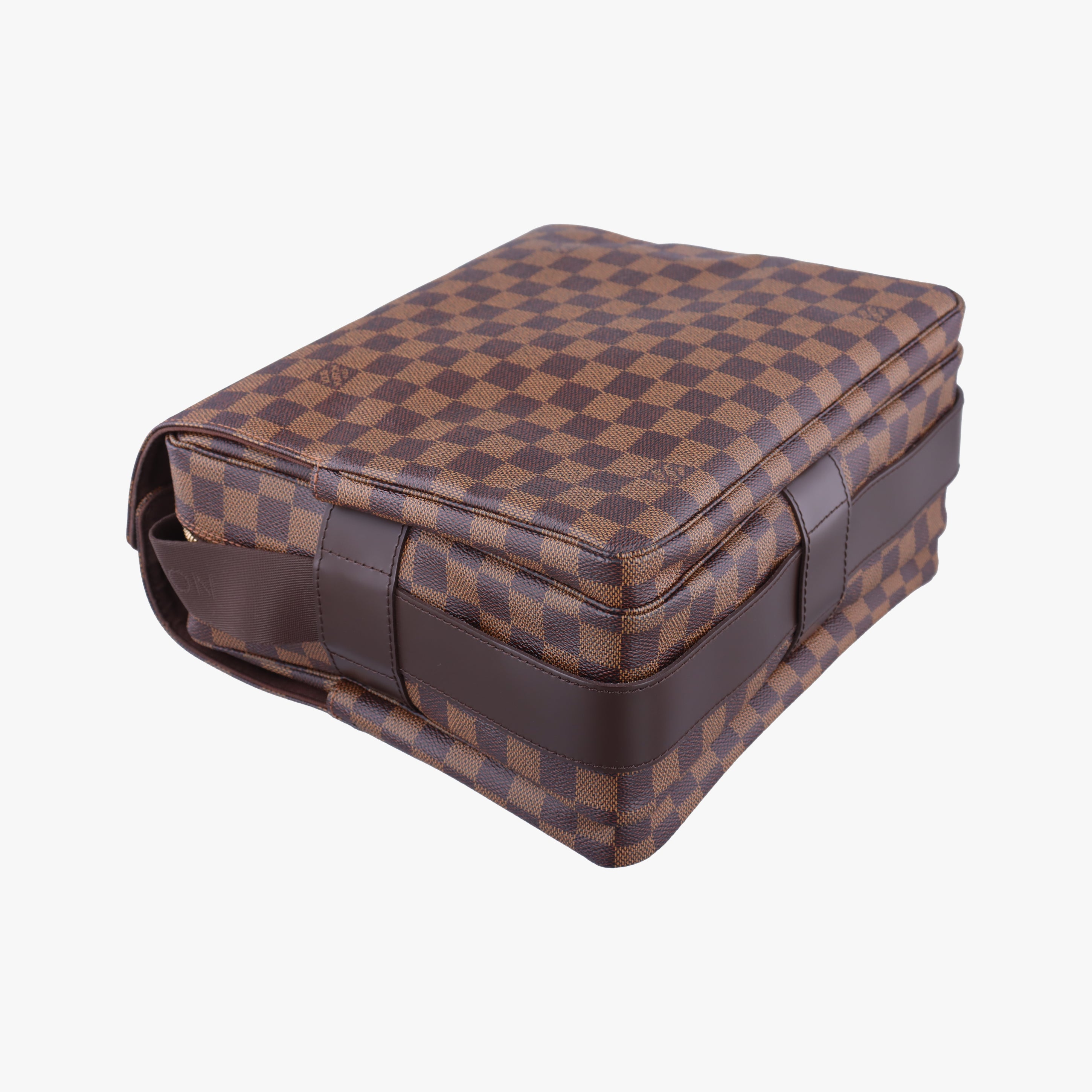 Secondhand Louis Vuitton NAVIGLIO EBENE Damier Canvas N45255 shoulderbag | stylenewstar