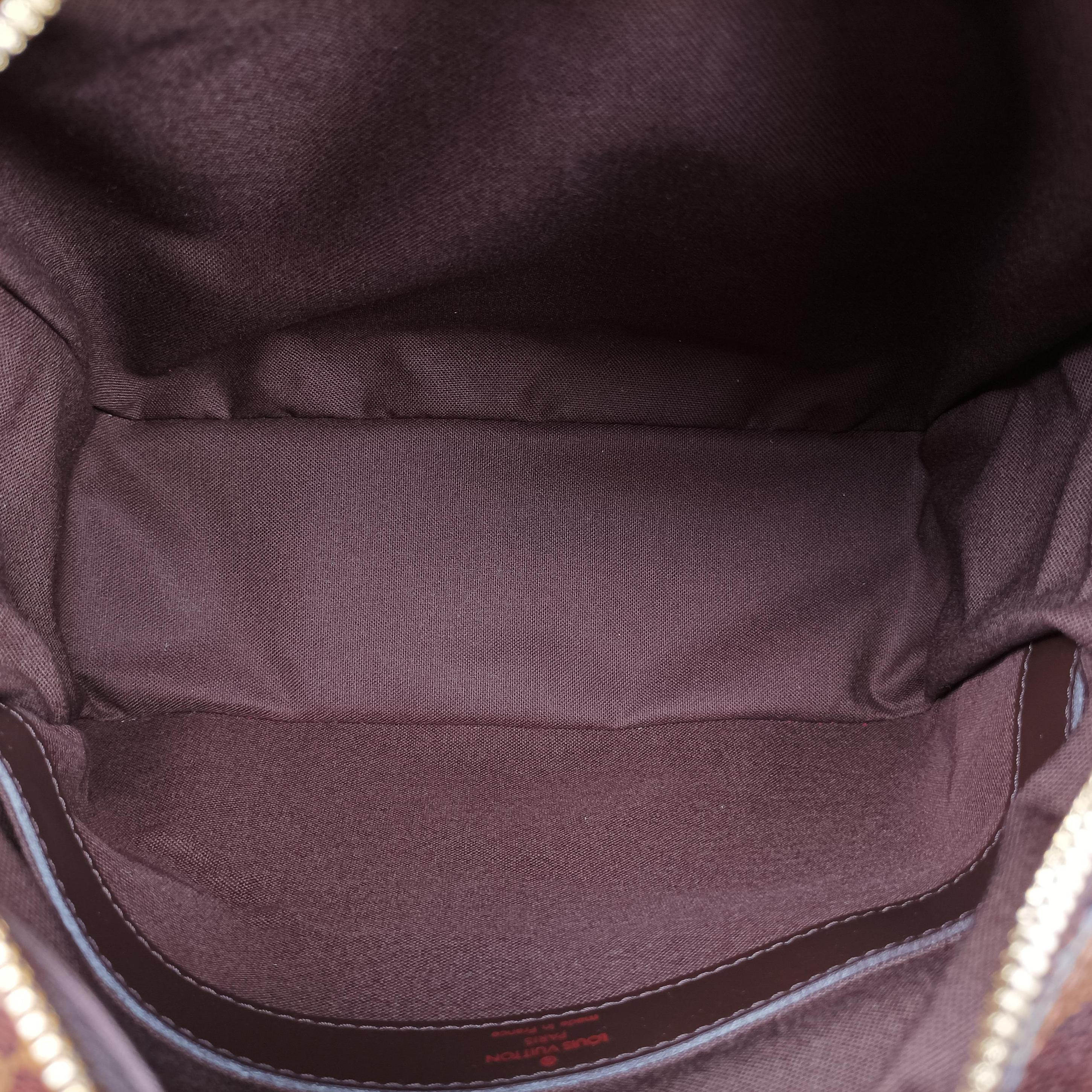 Secondhand Louis Vuitton NAVIGLIO EBENE Damier Canvas N45255 shoulderbag | stylenewstar
