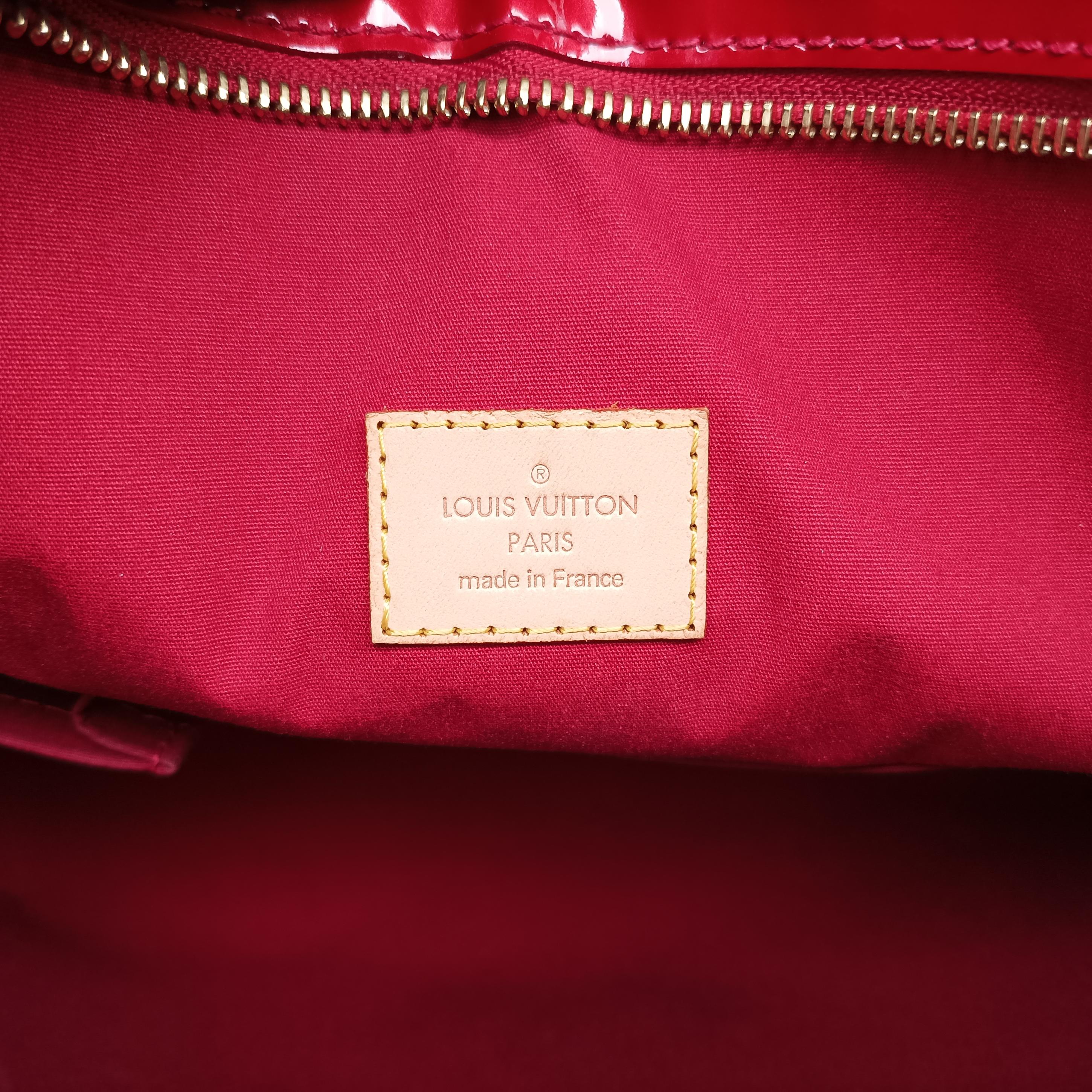 Vintage Louis Vuitton Rosewood FRAMBOISE Vernis M91989 handbag | stylenewstar
