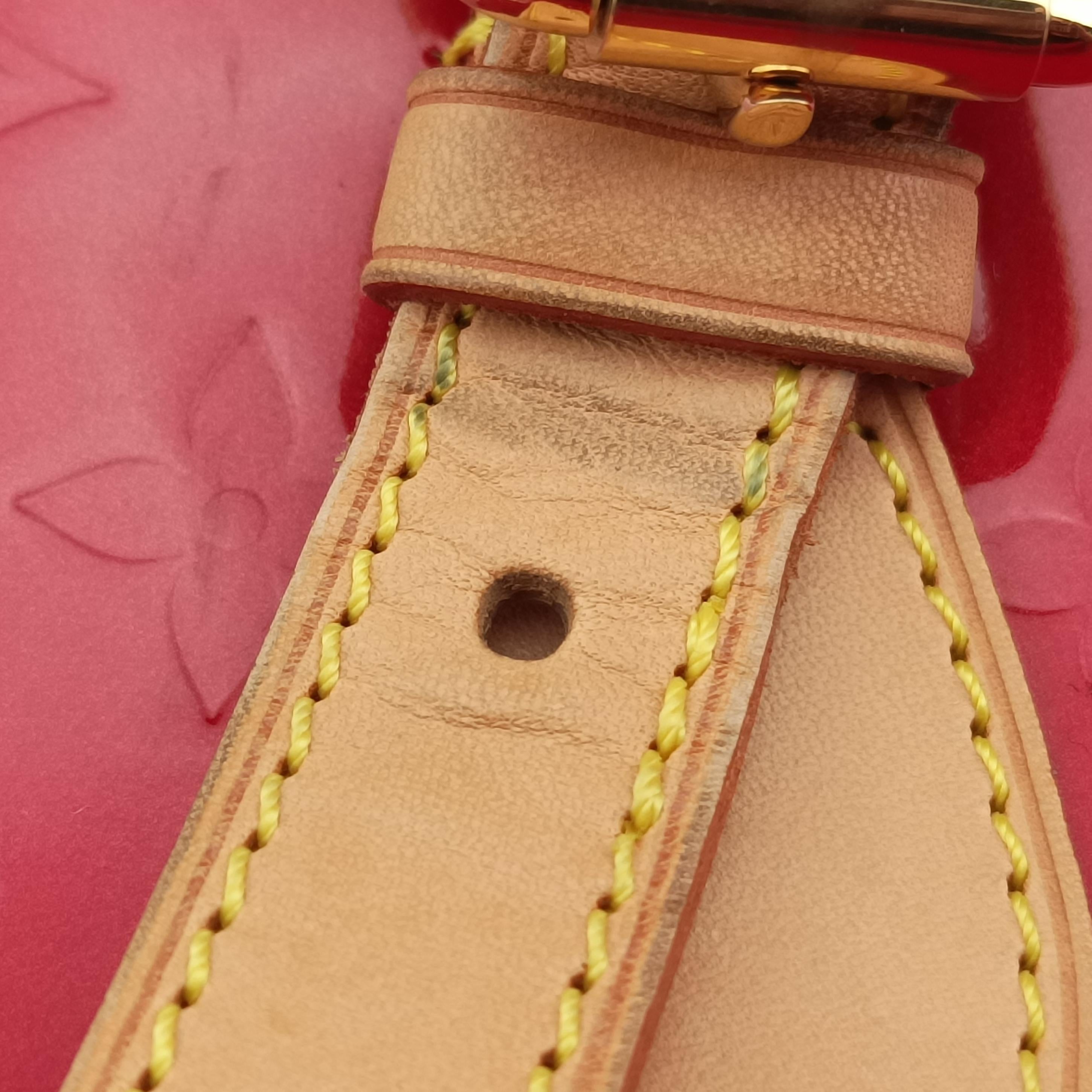 Vintage Louis Vuitton Rosewood FRAMBOISE Vernis M91989 handbag | stylenewstar