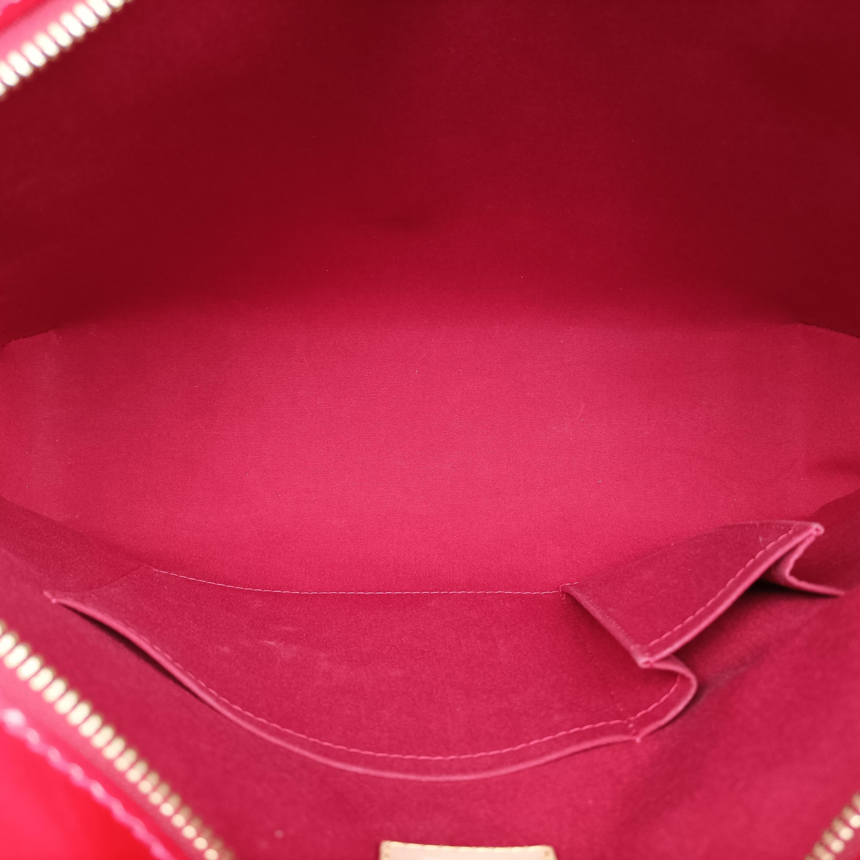Vintage Louis Vuitton Rosewood FRAMBOISE Vernis M91989 handbag | stylenewstar