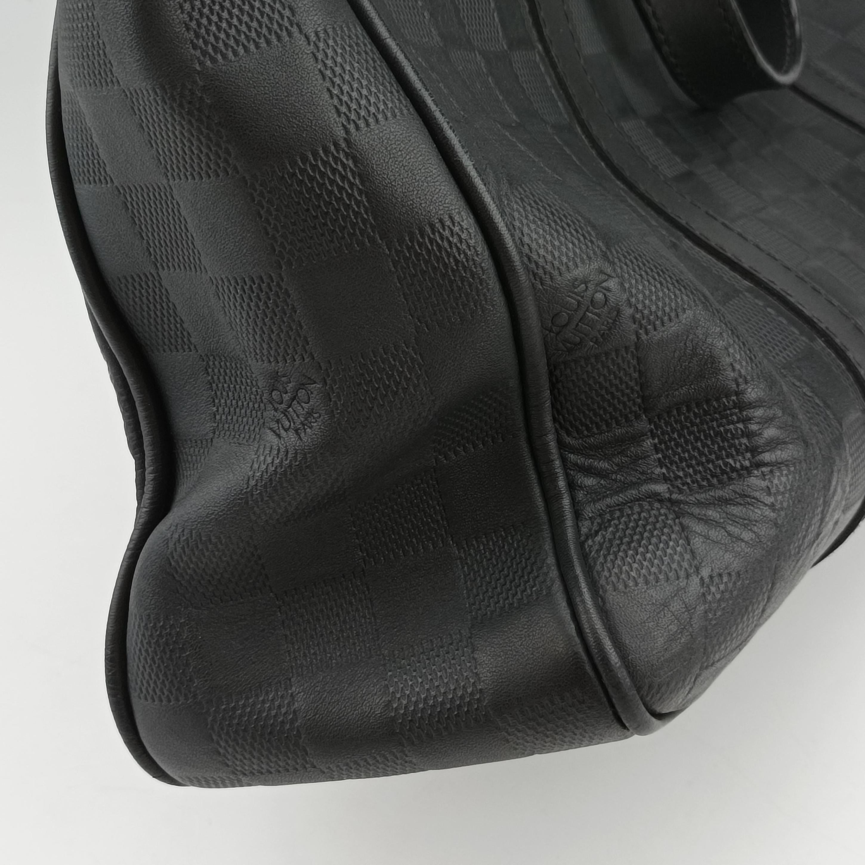 Pre-owned Louis Vuitton TADAO PM Noir Damier Graphite N51192 handbag | stylenewstar