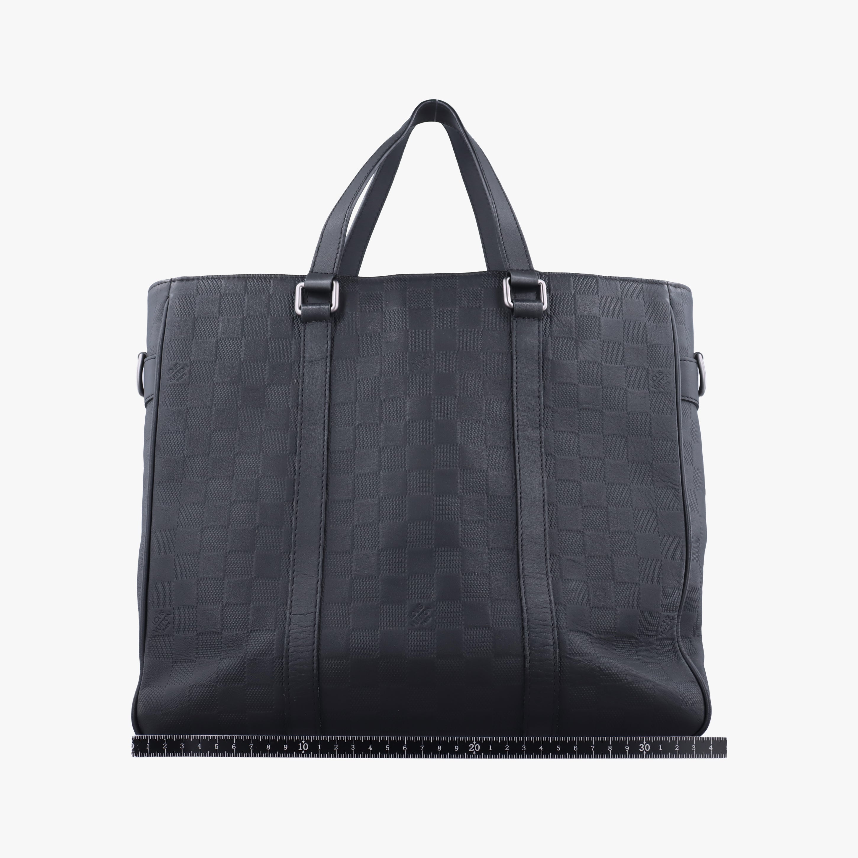 Pre-owned Louis Vuitton TADAO PM Noir Damier Graphite N51192 handbag | stylenewstar