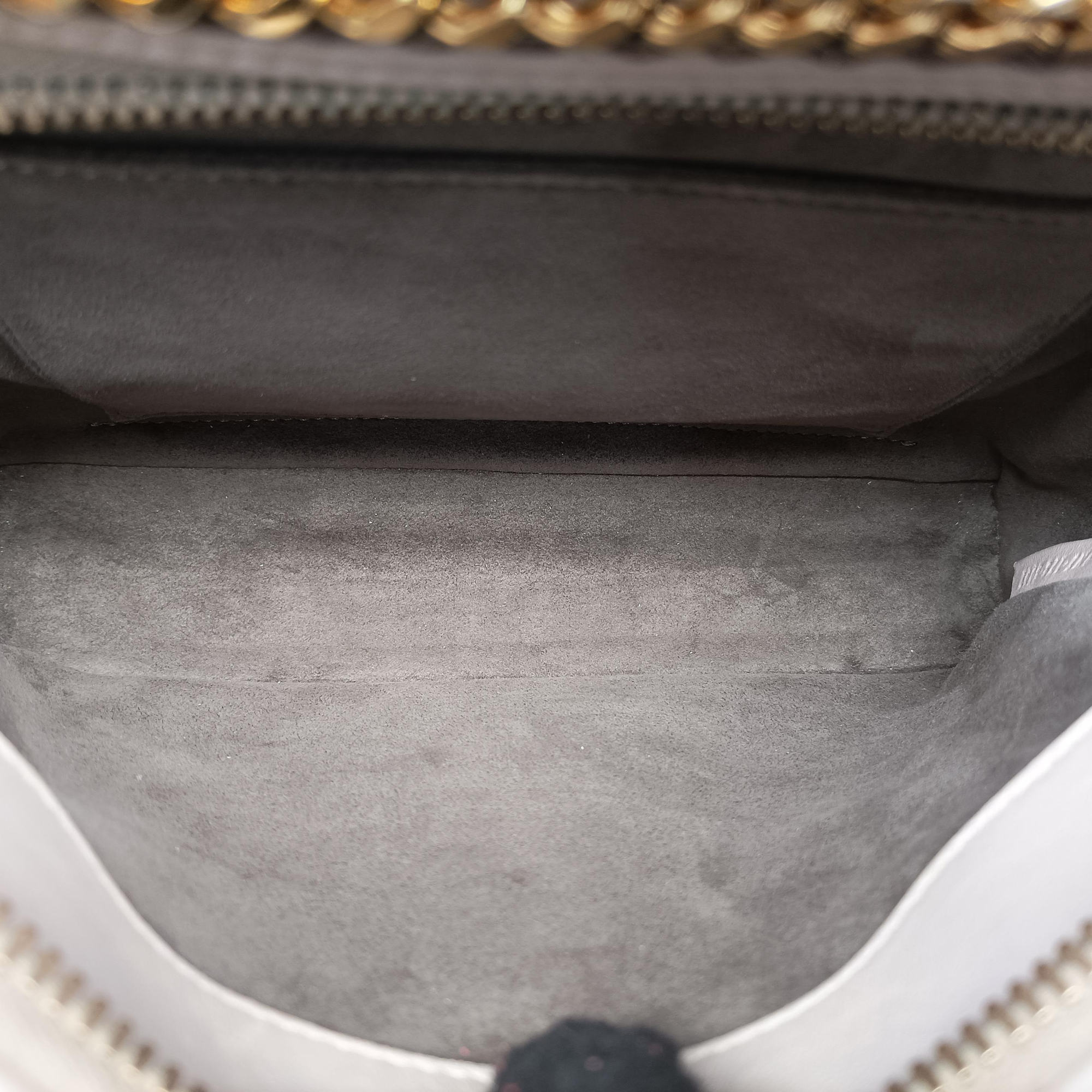 Pre-owned Fendi Dotcom Click Small Beige Leather 8BN299 shoulderbag | stylenewstar