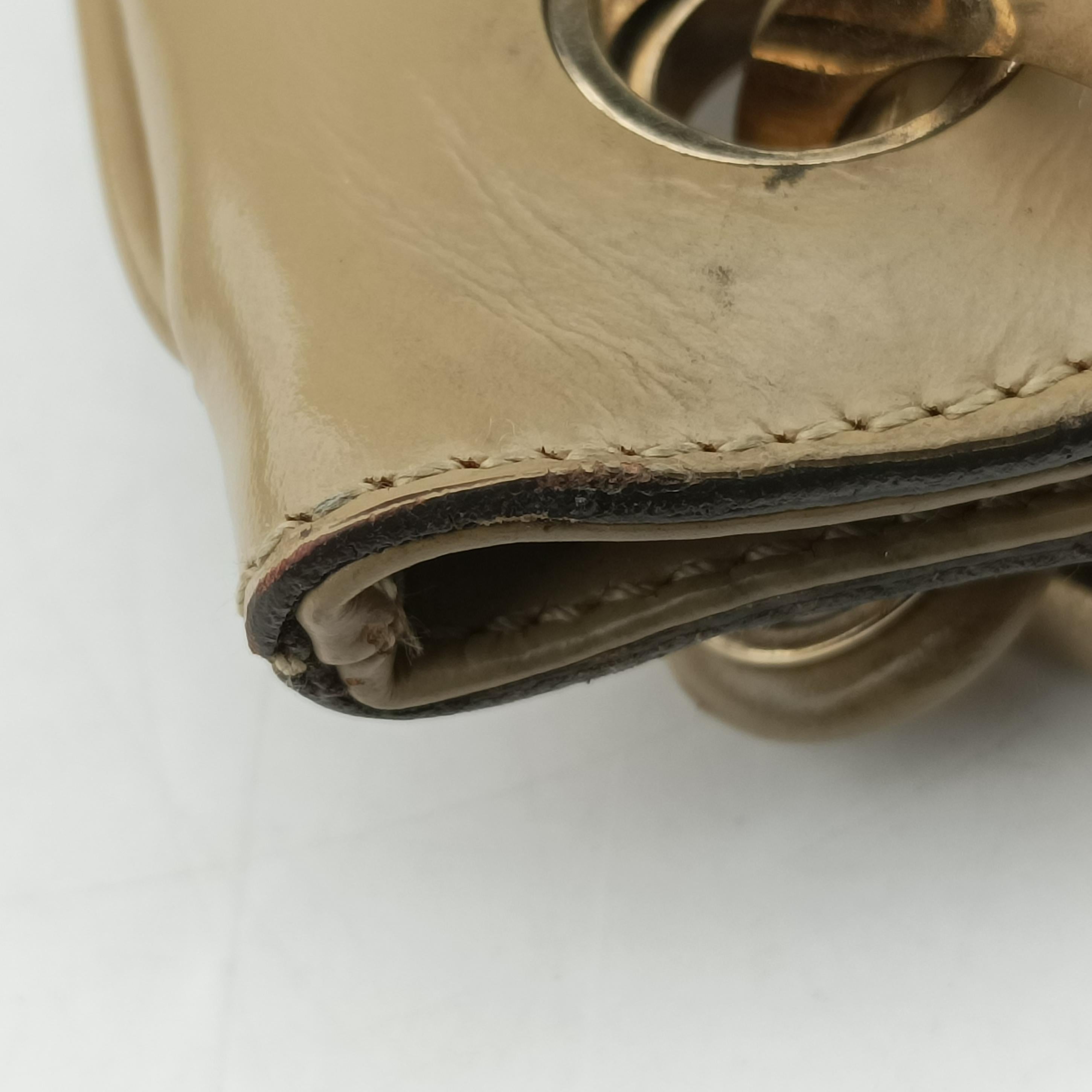 Pre-owned Gucci Jackie beige Leather 001.41 handbag | stylenewstar