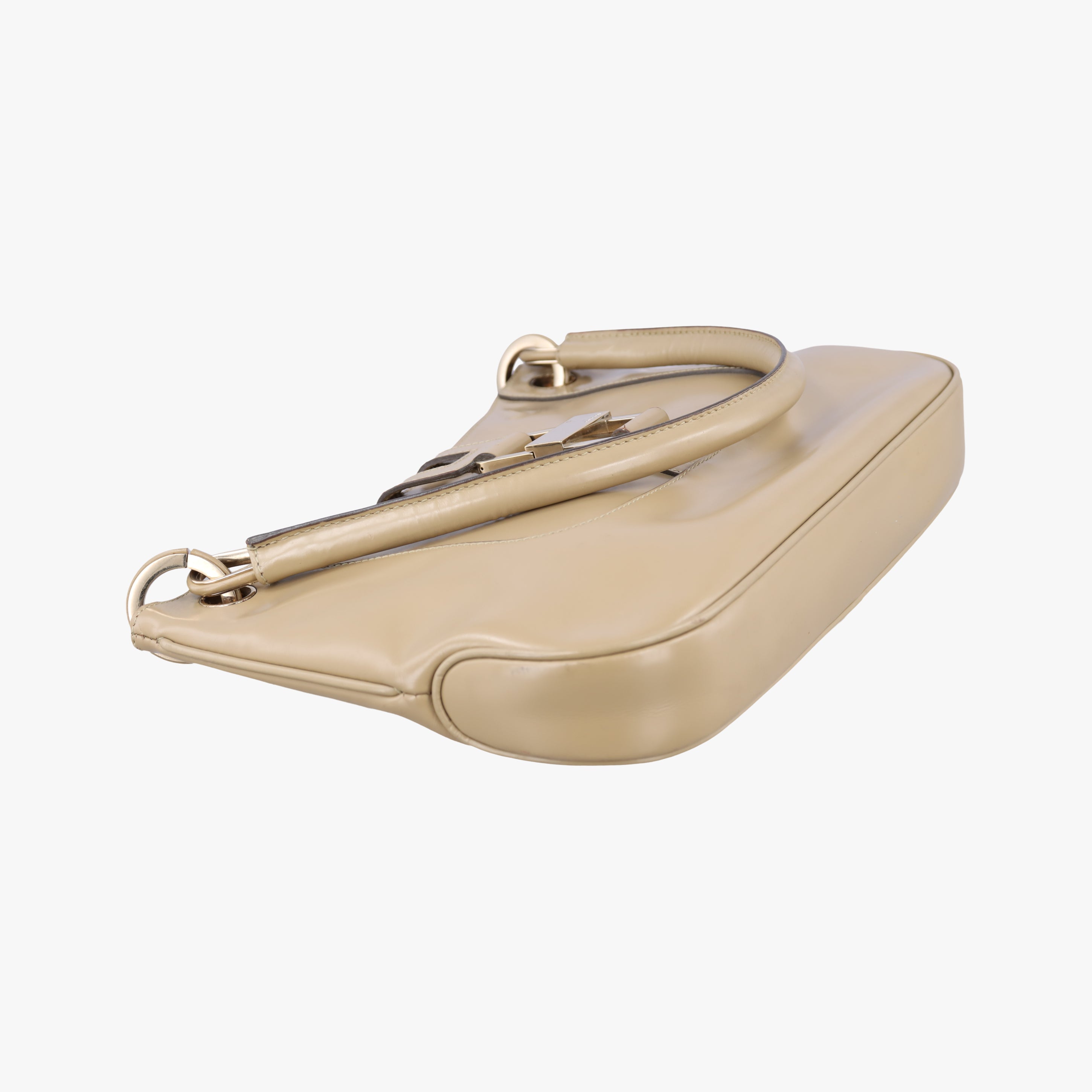 Pre-owned Gucci Jackie beige Leather 001.41 handbag | stylenewstar