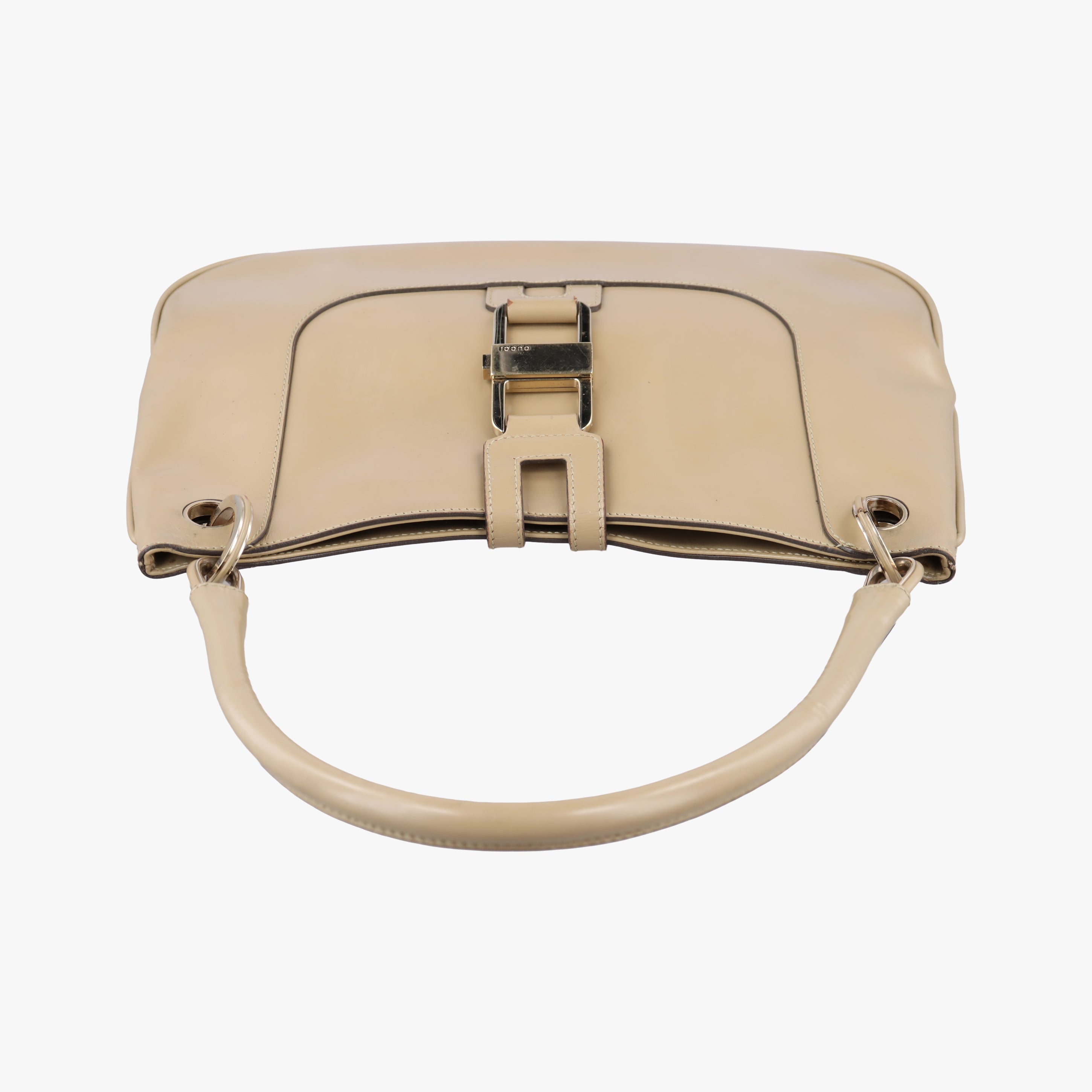 Pre-owned Gucci Jackie beige Leather 001.41 handbag | stylenewstar