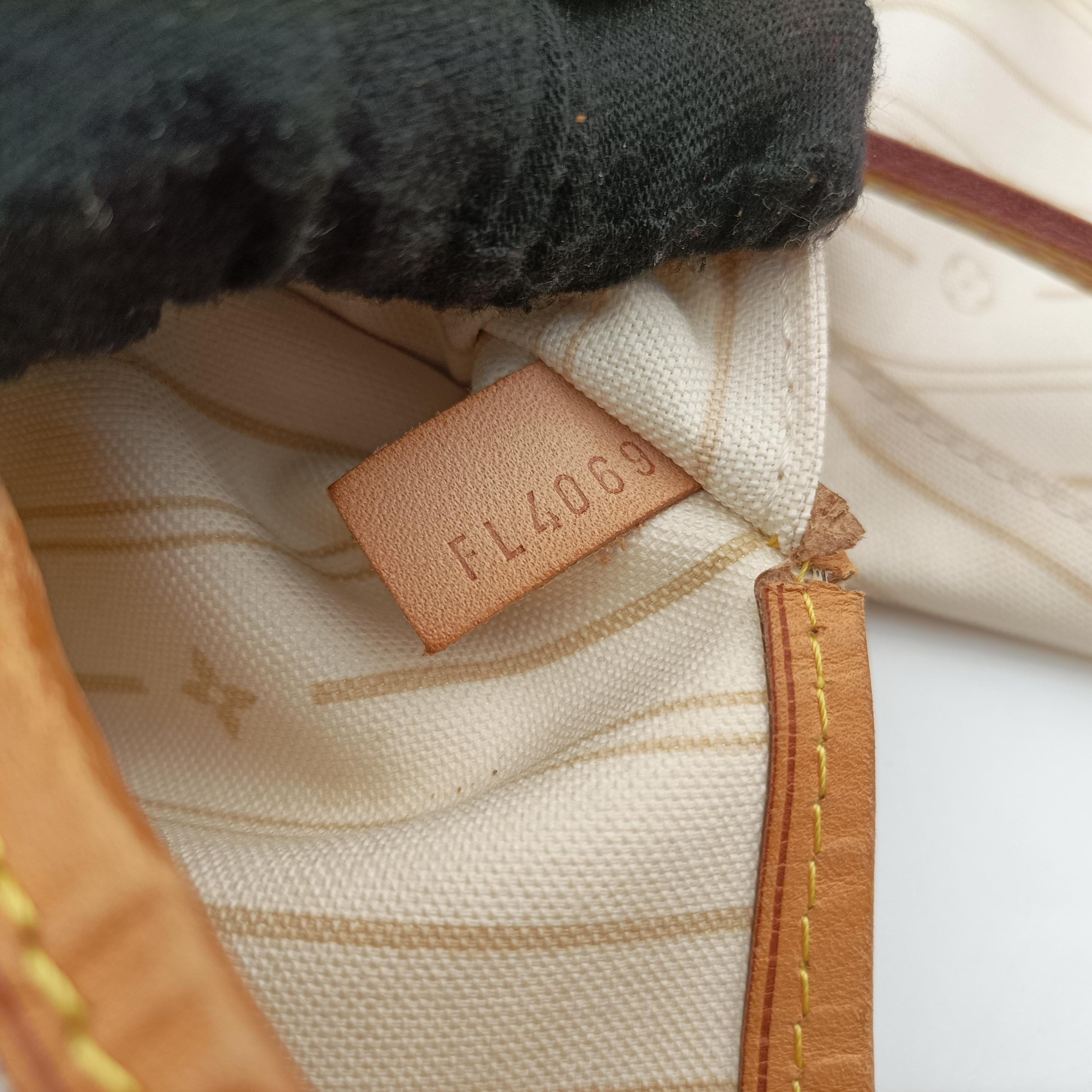 Pre-owned Louis Vuitton NEVERFULL GM AZUR Damier Canvas N51108 shoulderbag | stylenewstar