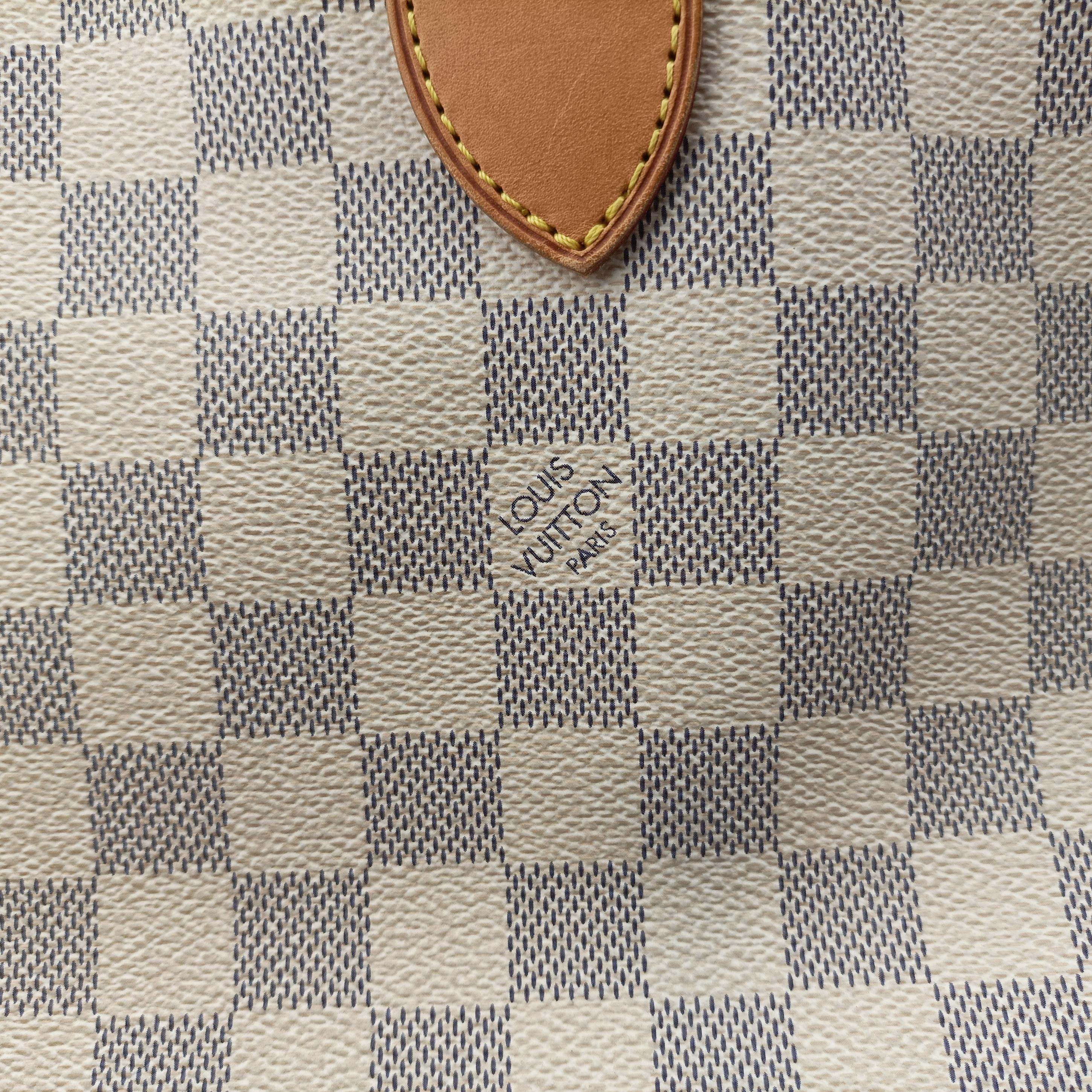 Pre-owned Louis Vuitton NEVERFULL GM AZUR Damier Canvas N51108 shoulderbag | stylenewstar